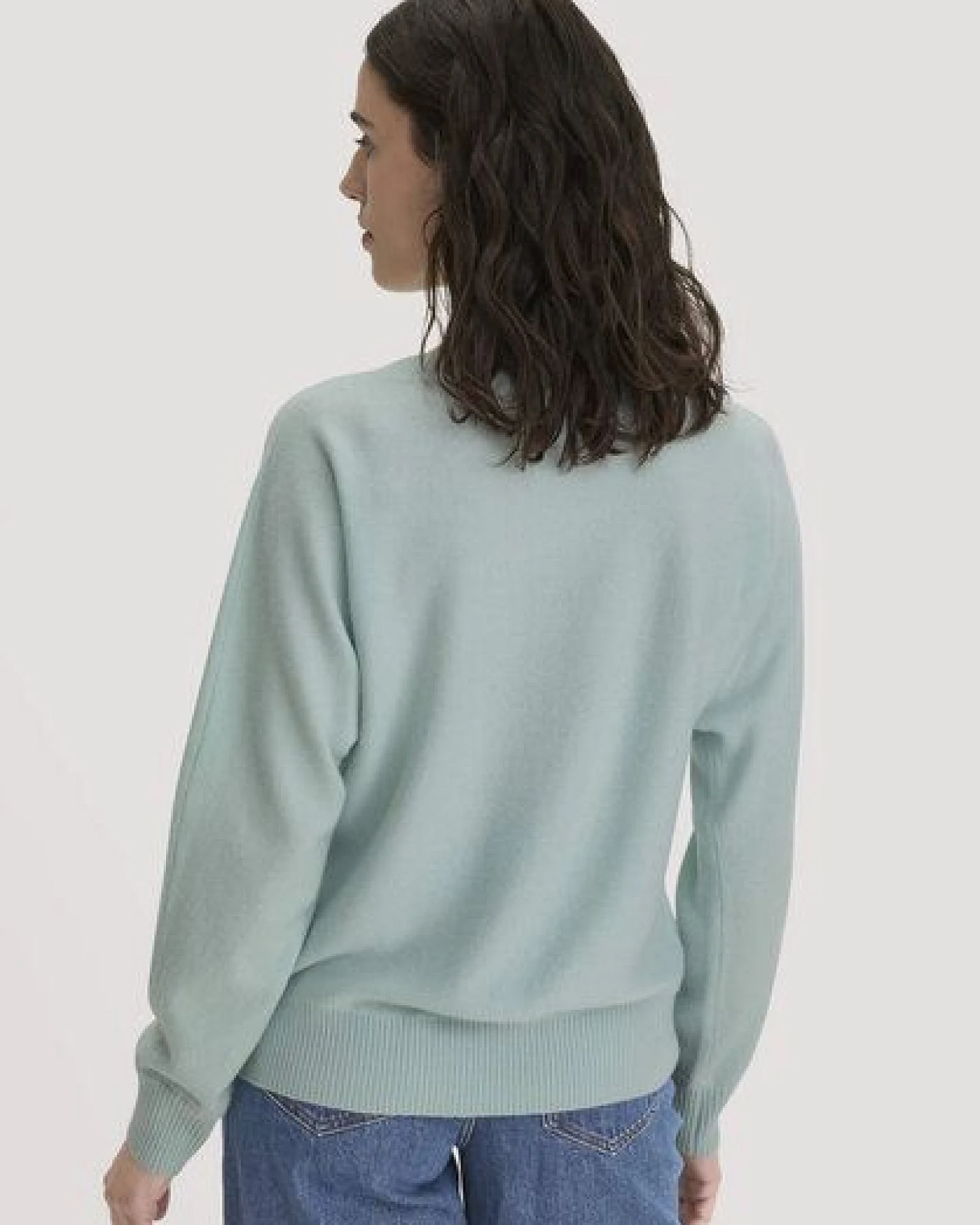 hessnatur Pullover Relaxed aus Bio-Schurwolle mit Cashmere – Ansicht 2