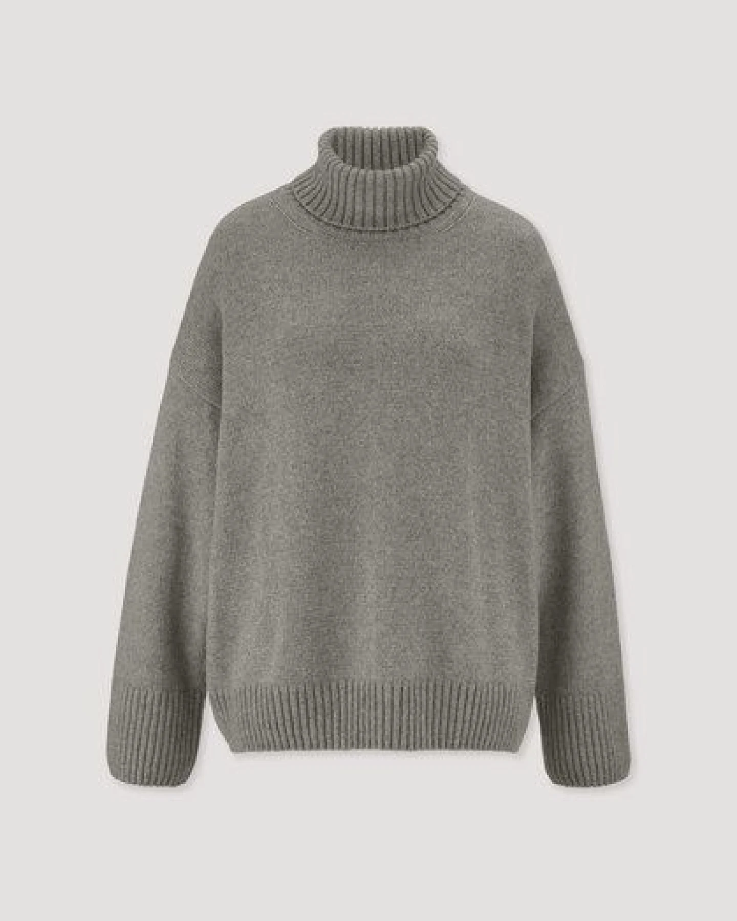 hessnatur Strick Pullover Oversize aus Bio-Merinowolle mit Bio-Baumwolle – Ansicht 4