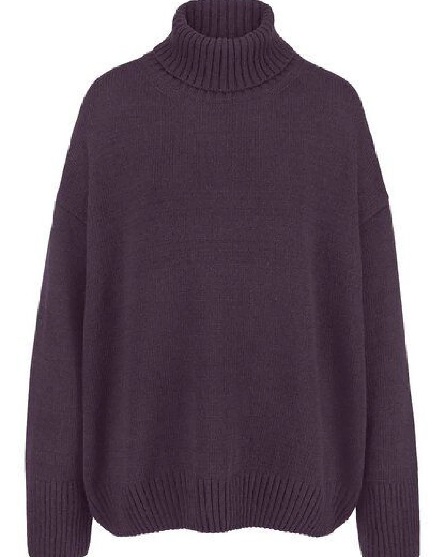 hessnatur Strick Pullover Oversize aus Bio-Merinowolle mit Bio-Baumwolle – Ansicht 3