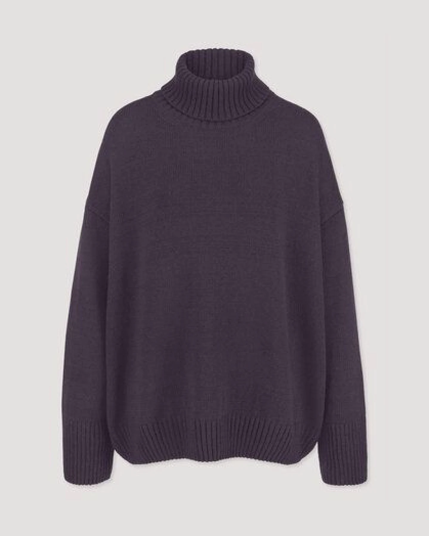 hessnatur Strick Pullover Oversize aus Bio-Merinowolle mit Bio-Baumwolle – Ansicht 4