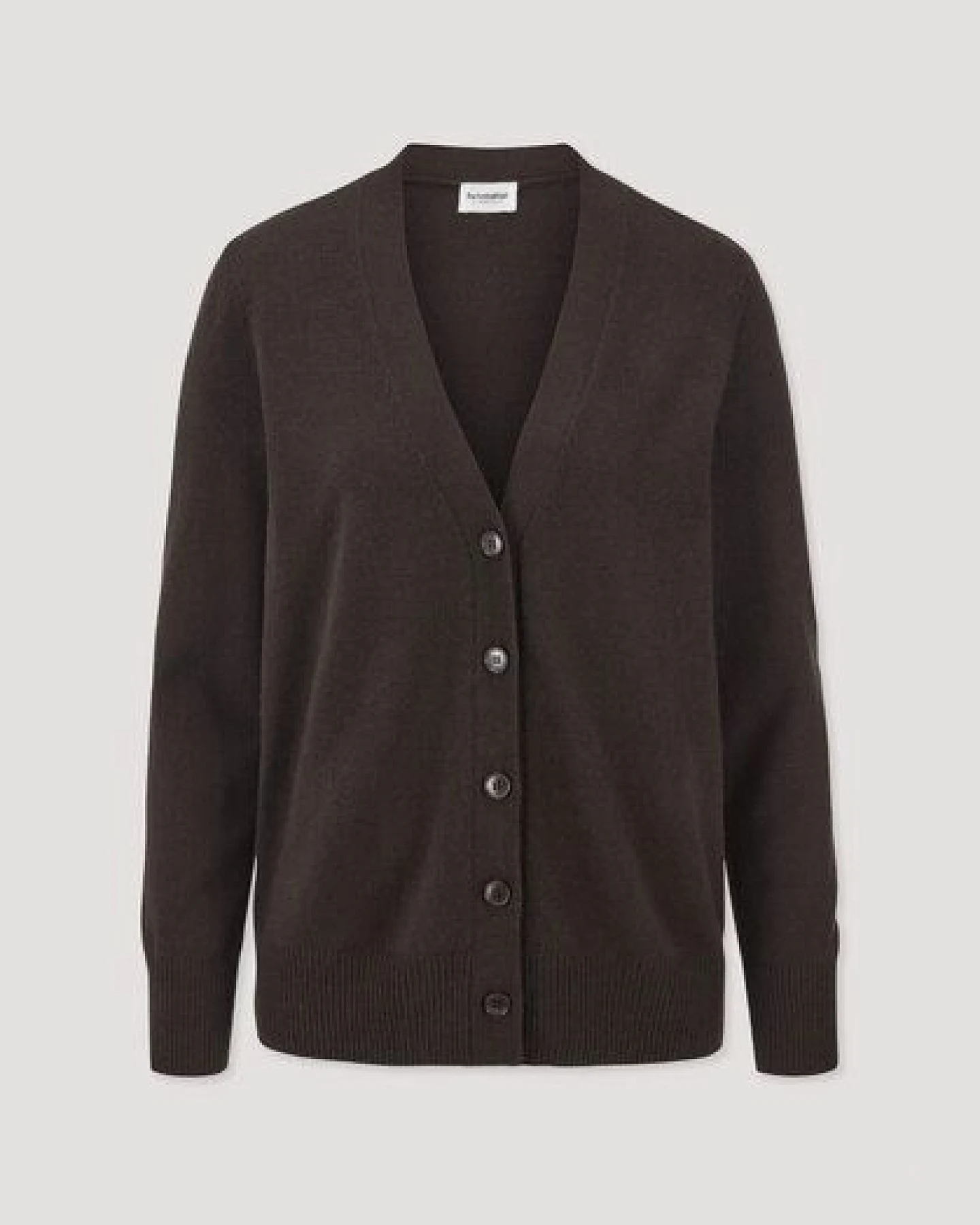 hessnatur Strickjacke Relaxed aus Bio-Schurwolle mit Cashmere – Ansicht 4