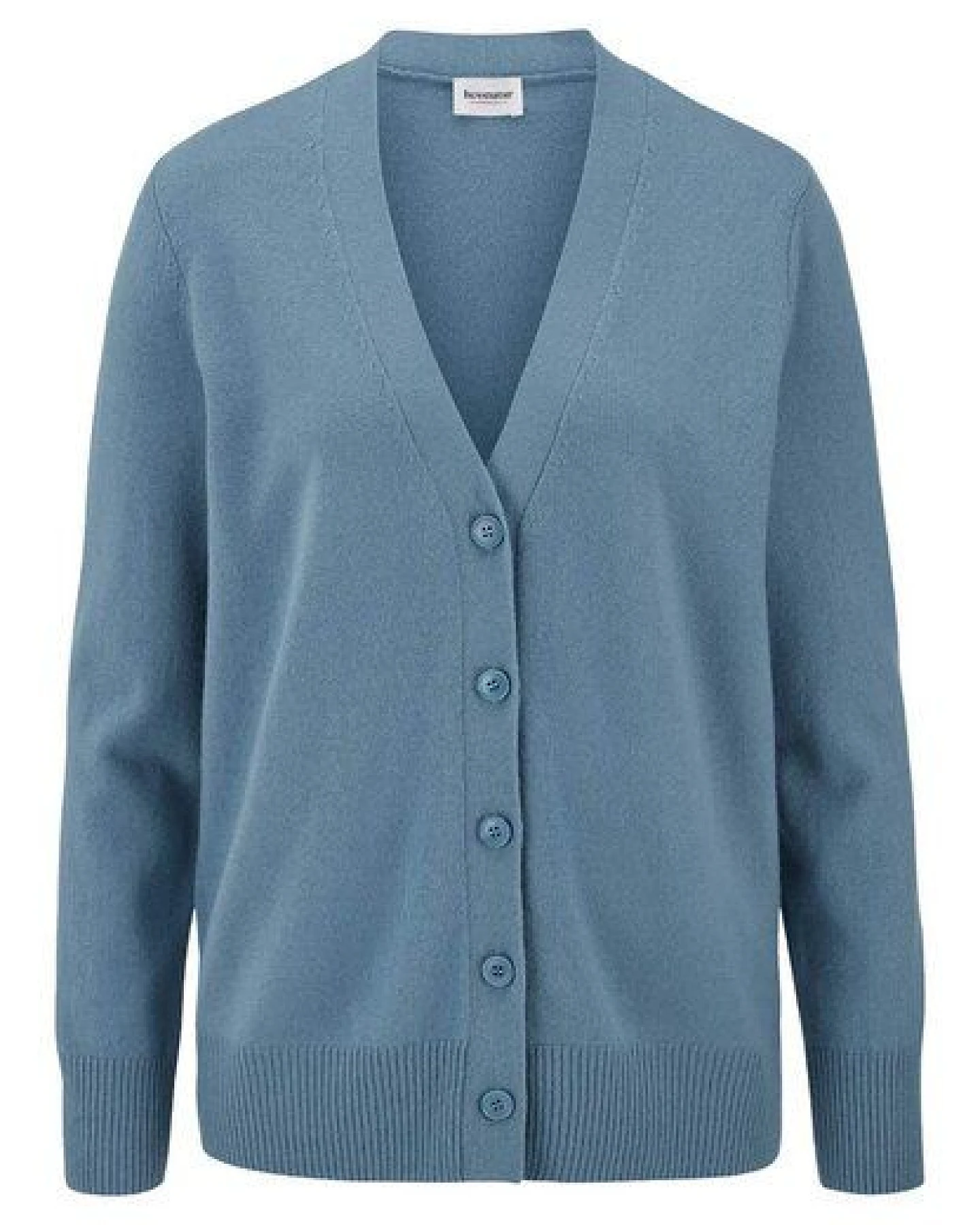 hessnatur Strickjacke Relaxed aus Bio-Schurwolle mit Cashmere – Ansicht 3