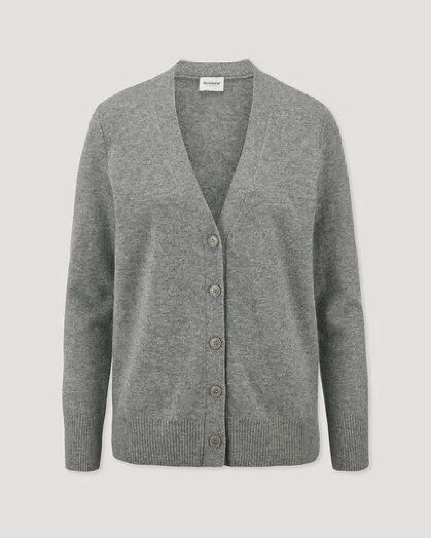 hessnatur Strickjacke Relaxed aus Bio-Schurwolle mit Cashmere – Ansicht 4