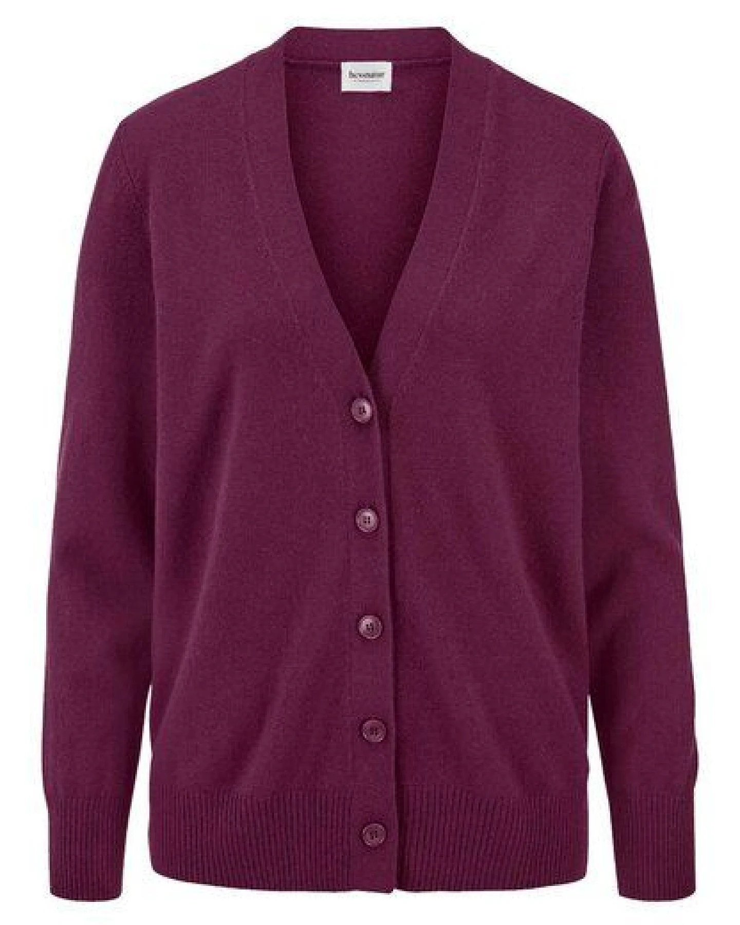 hessnatur Strickjacke Relaxed aus Bio-Schurwolle mit Cashmere – Ansicht 3