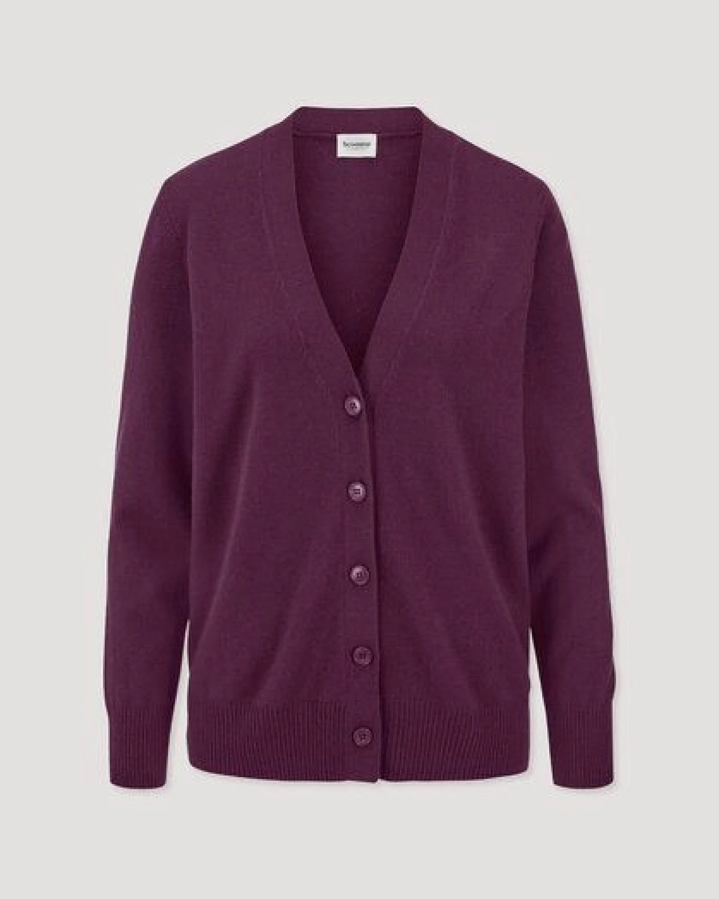 hessnatur Strickjacke Relaxed aus Bio-Schurwolle mit Cashmere – Ansicht 4