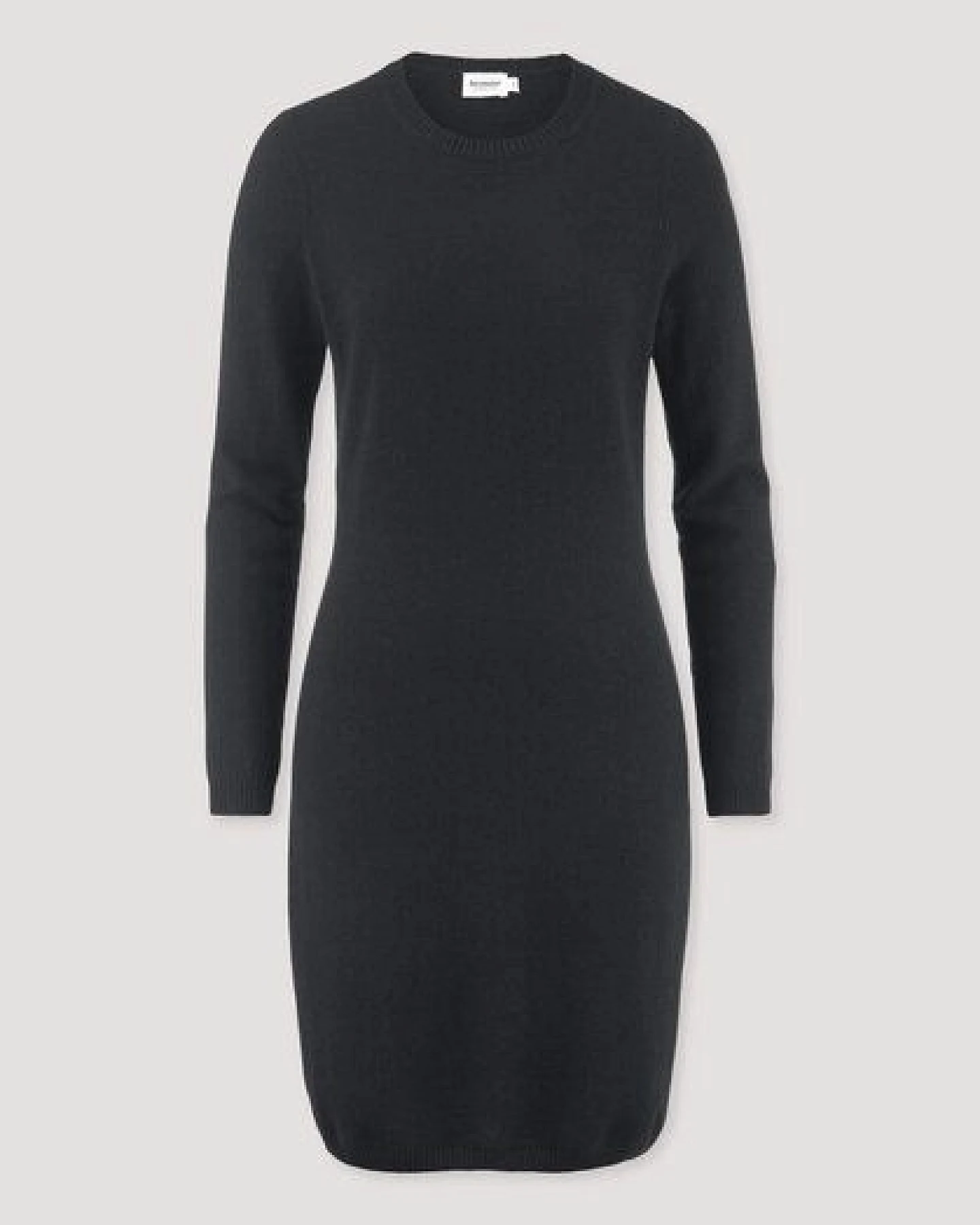 hessnatur Strickkleid Regular aus Bio-Schurwolle mit Cashmere – Ansicht 4