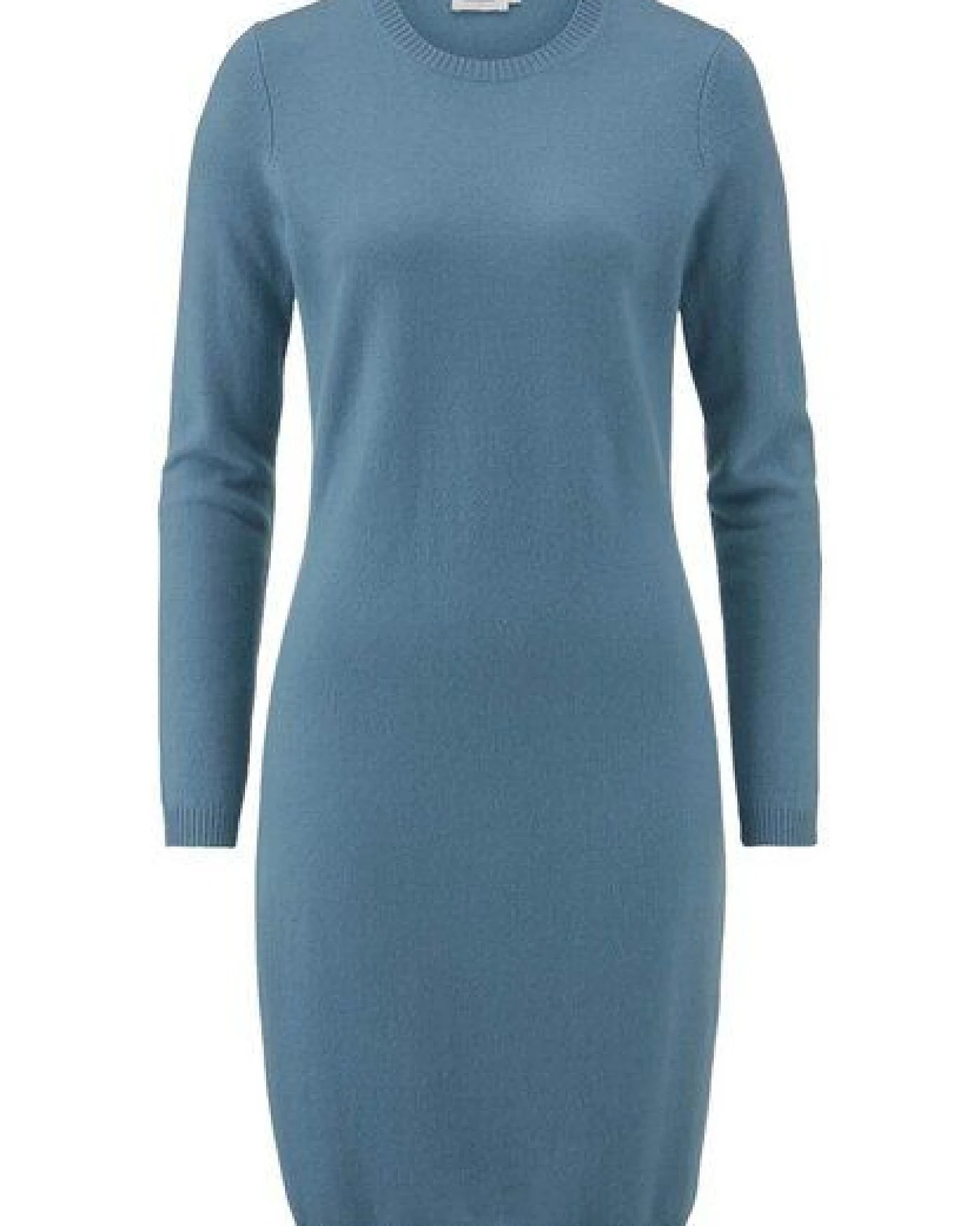 hessnatur Strickkleid Regular aus Bio-Schurwolle mit Cashmere – Ansicht 3