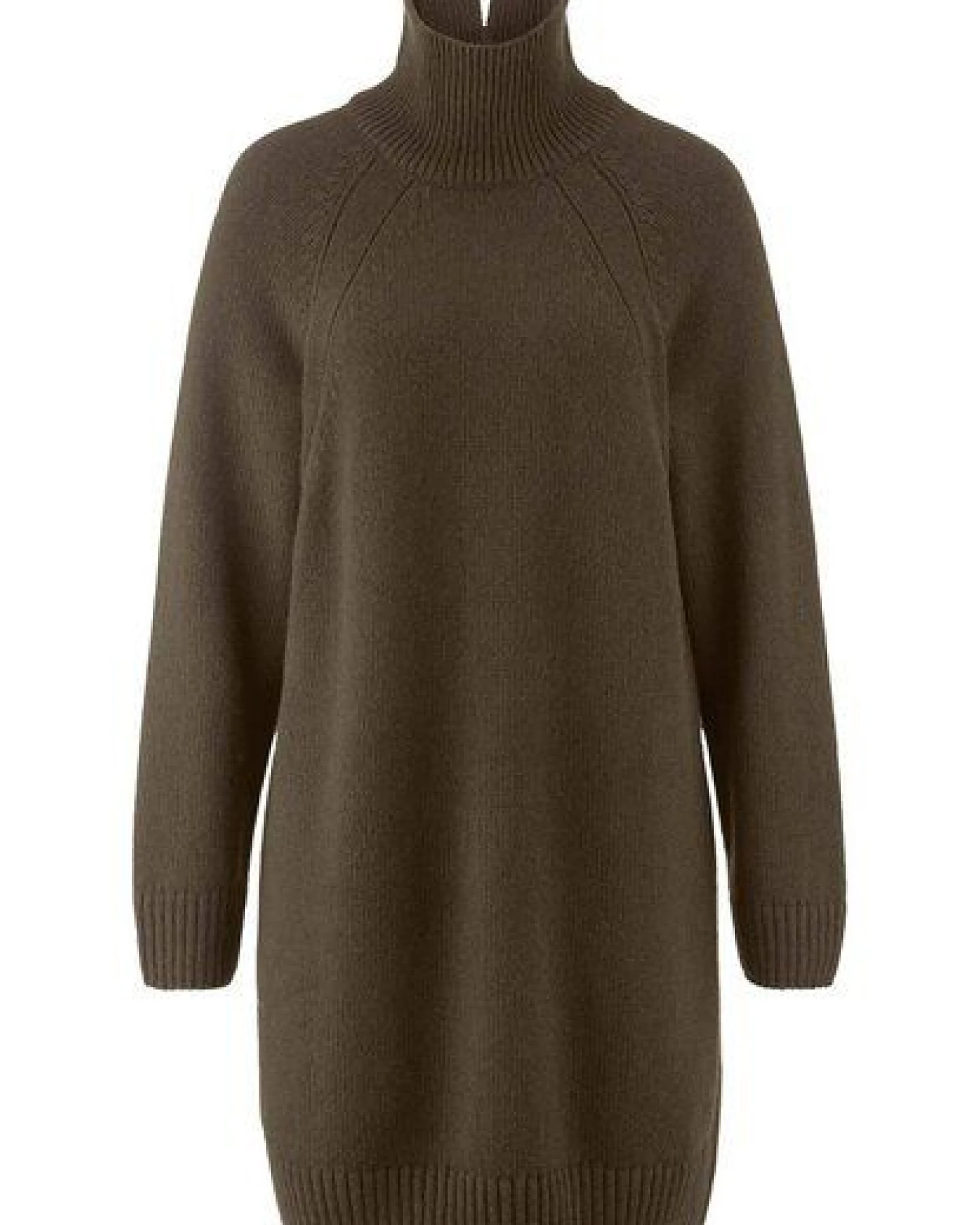 hessnatur Strickkleid Relaxed aus Bio-Merinowolle mit Bio-Baumwolle – Ansicht 3
