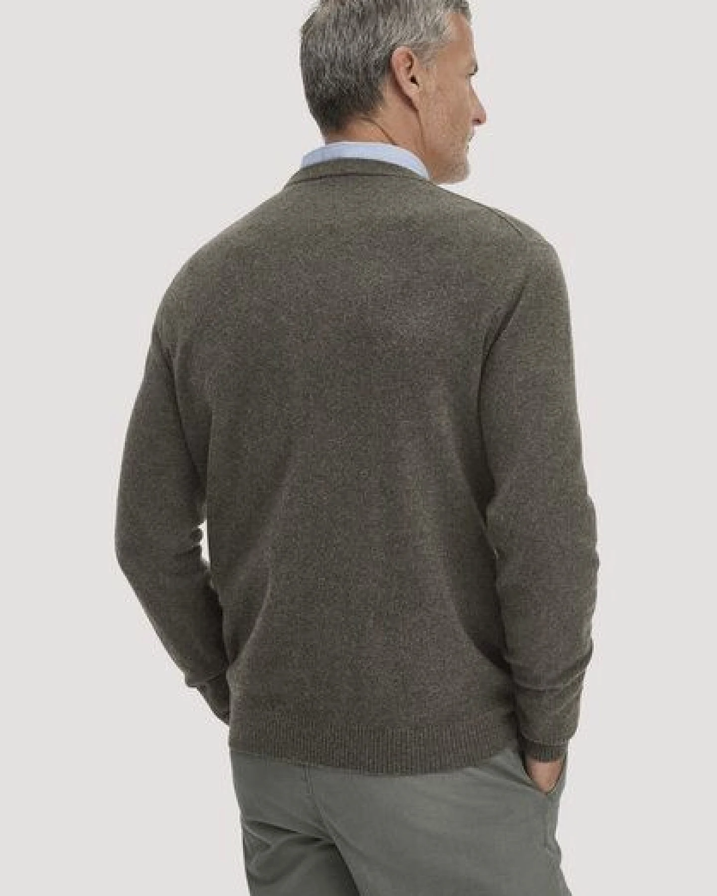 hessnatur Strickpullover Regular aus Cashmere mit Recyclinganteil – Ansicht 2