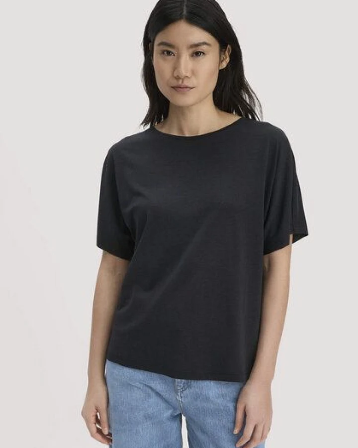 Produktseite: hessnatur T-Shirt Oversize aus TENCEL Lyocell und Bio-Baumwolle