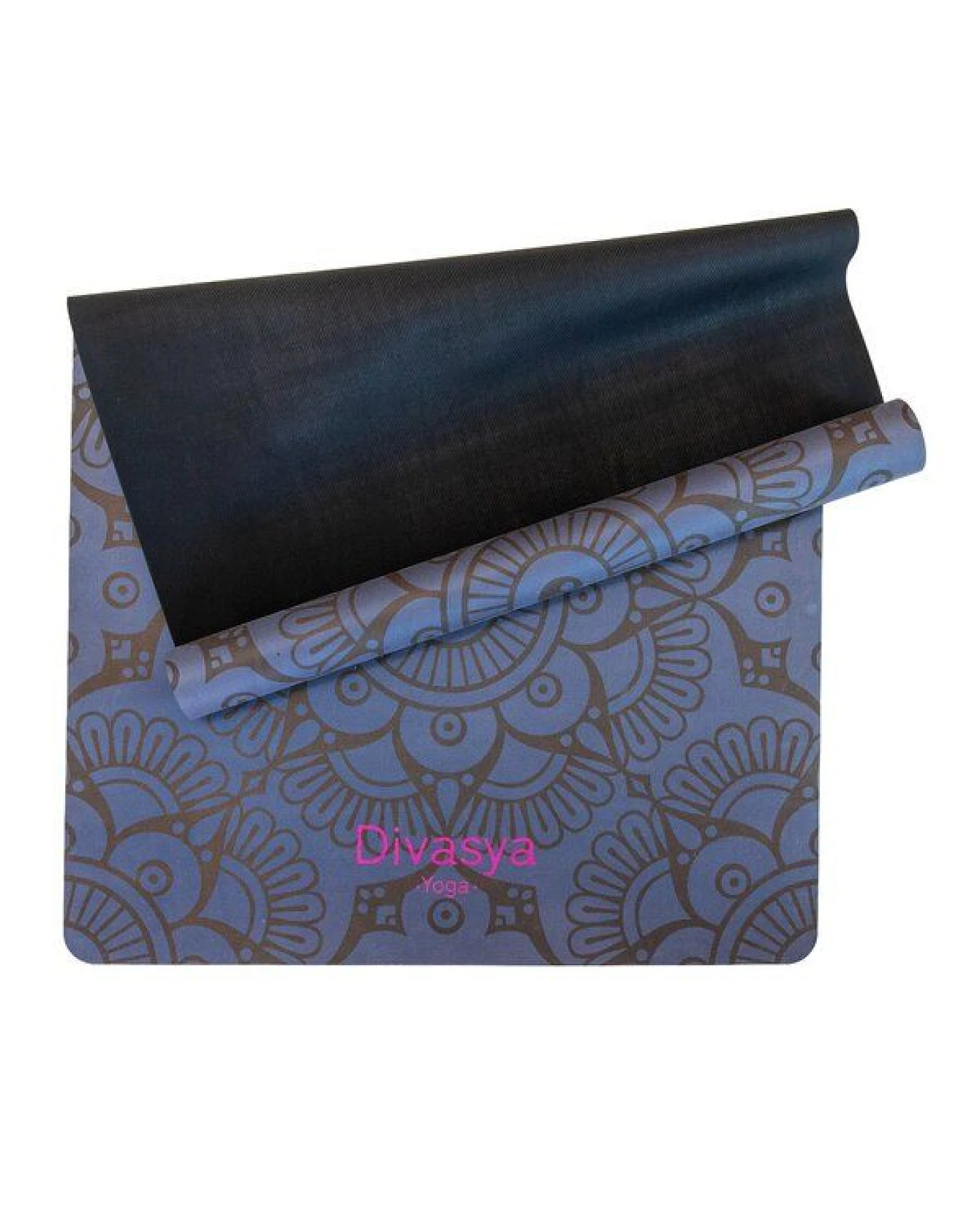 Divasya Reise Yogamatte aus Naturkautschuk & recycelter Mikrofaser – Ansicht 3