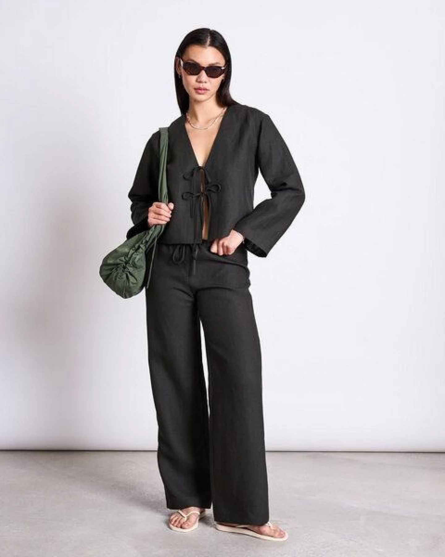 JAN N JUNE LEINEN BLUSE SKAGEN – Ansicht 3
