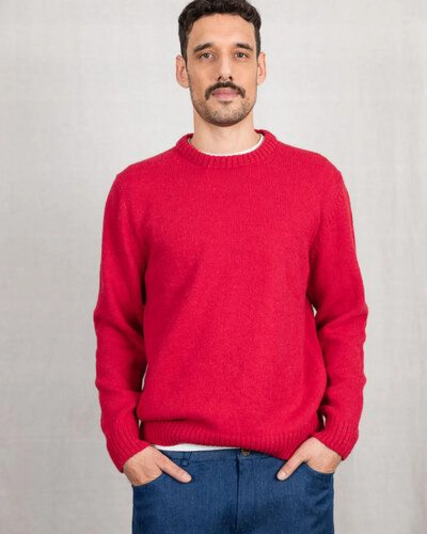 Jyoti - Fair Works Baby-Alpaka Strickpullover Saposoa – Ansicht 2