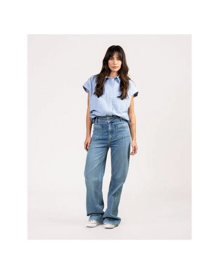 Kuyichi Straight Jeanshose Damen - Julie Straight