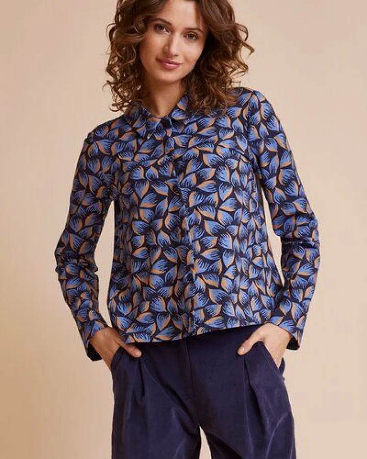 LANA Organic Bluse, Modell Rebecca