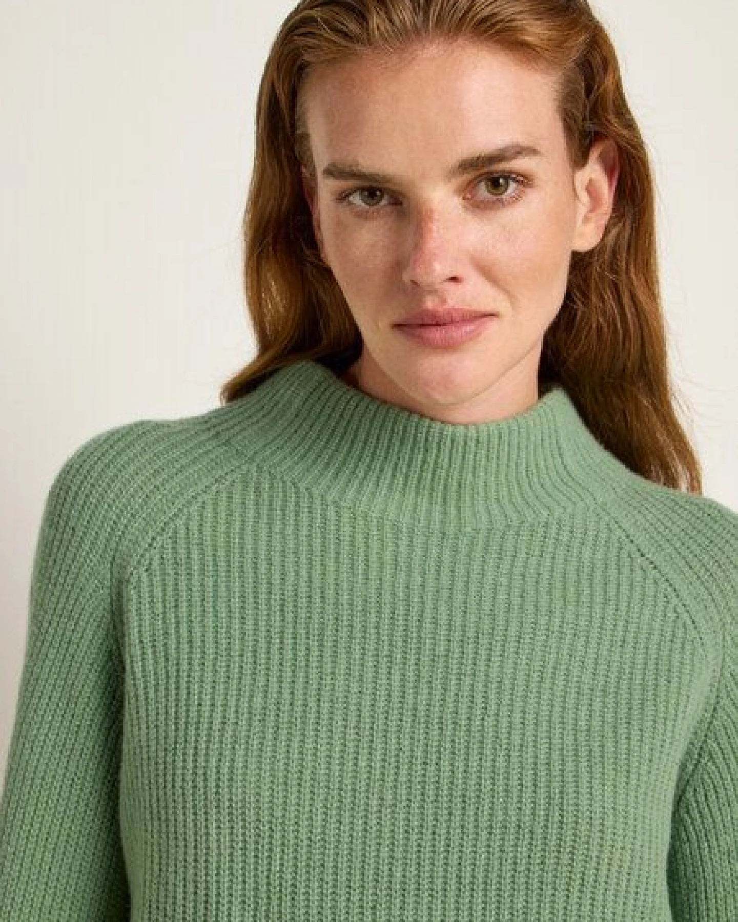 LANIUS Grobstrickpullover aus Bio-Merinowolle – Ansicht 3