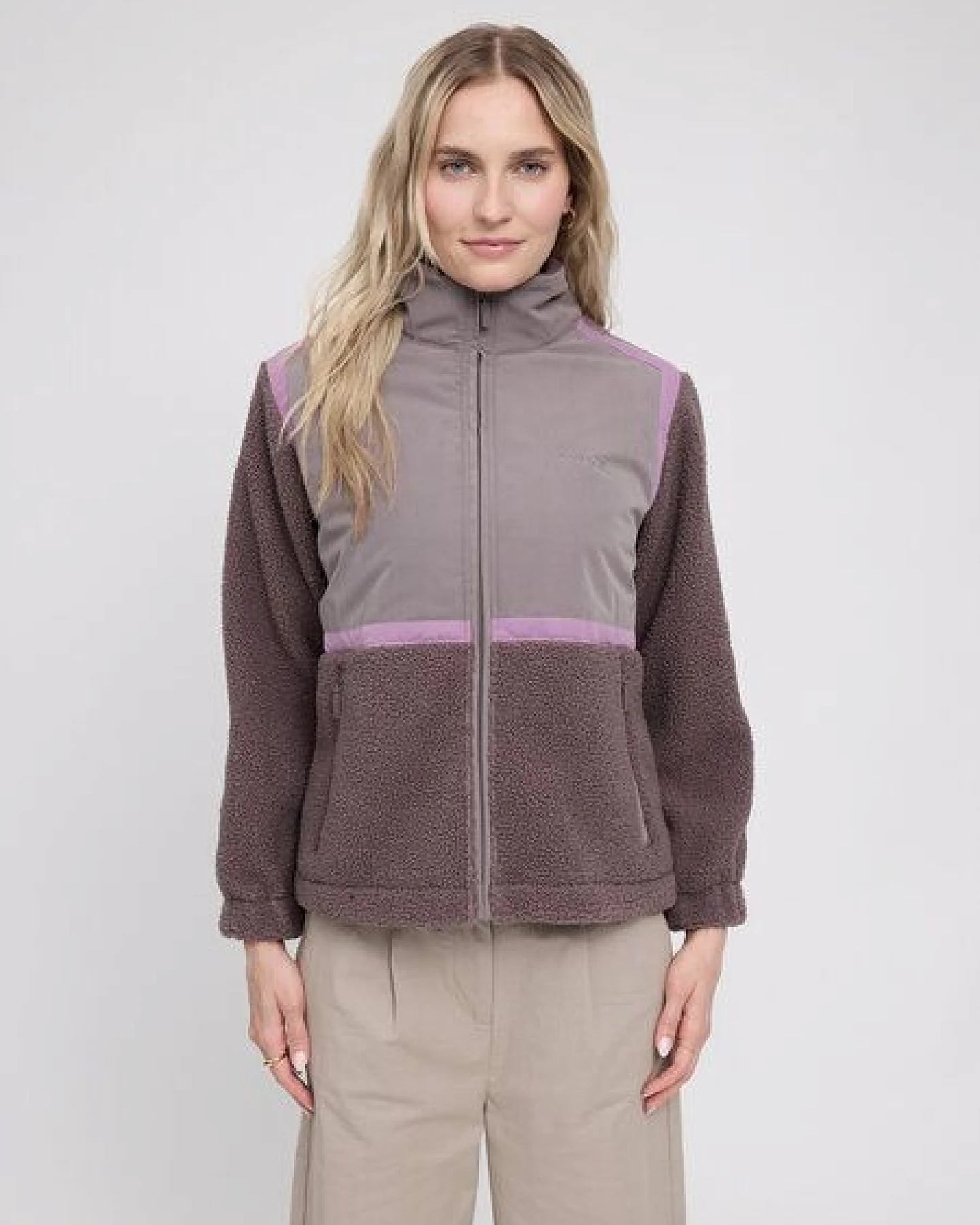 Mazine Material-Mix Zip Jacket – Ansicht 2