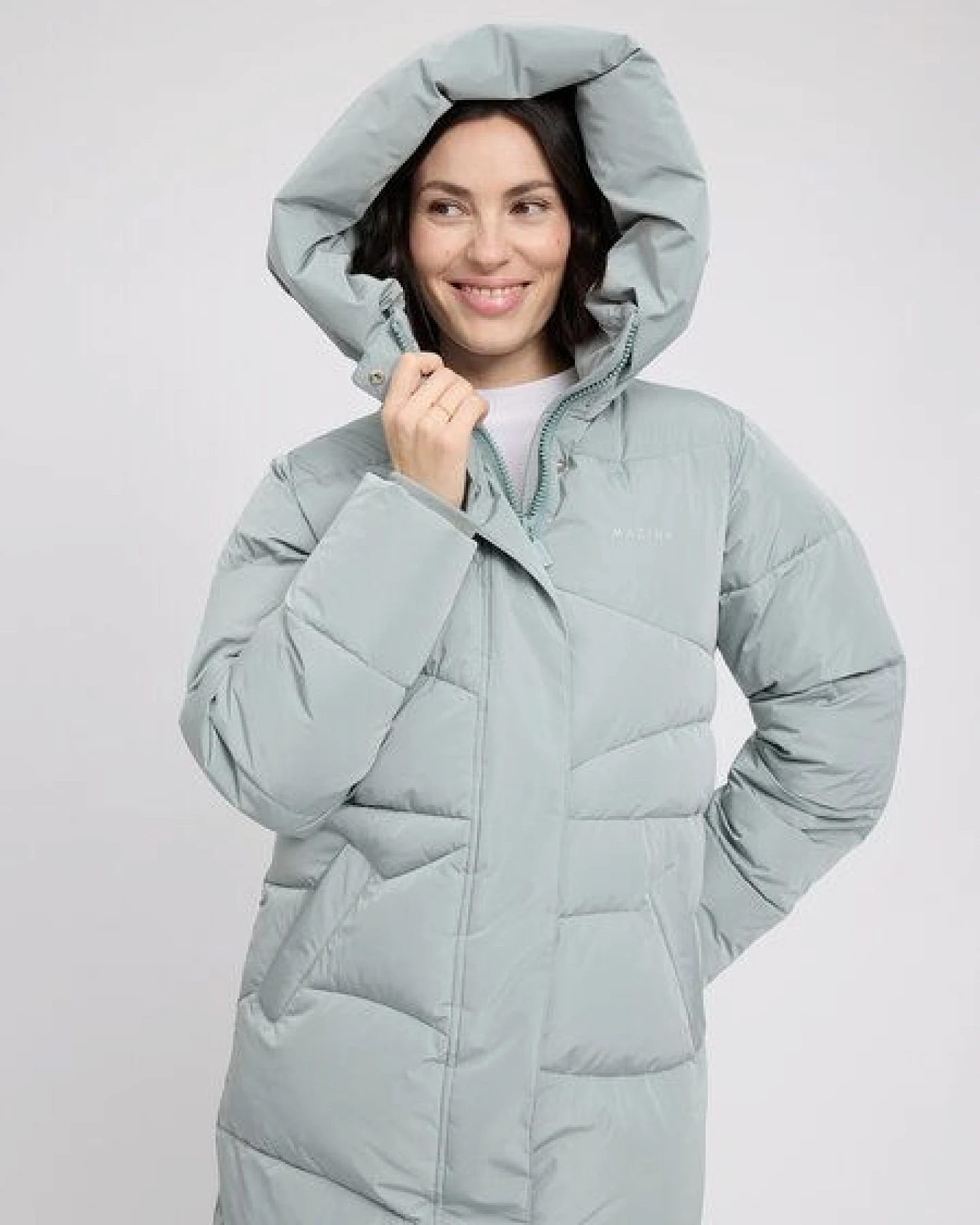 Mazine Waves Quilt Puffer Coat – Ansicht 4