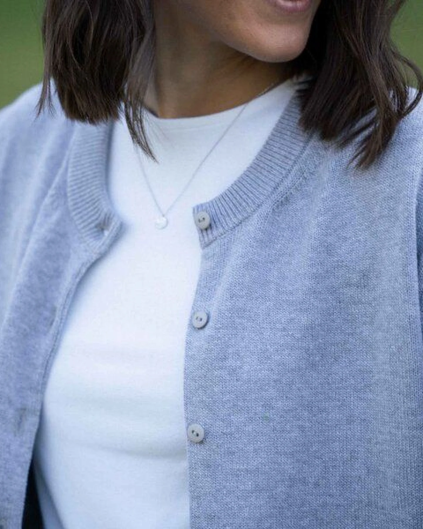 Vresh Clothing Vilma, Kurze Strickjacke aus Biobaumwolle – Ansicht 4