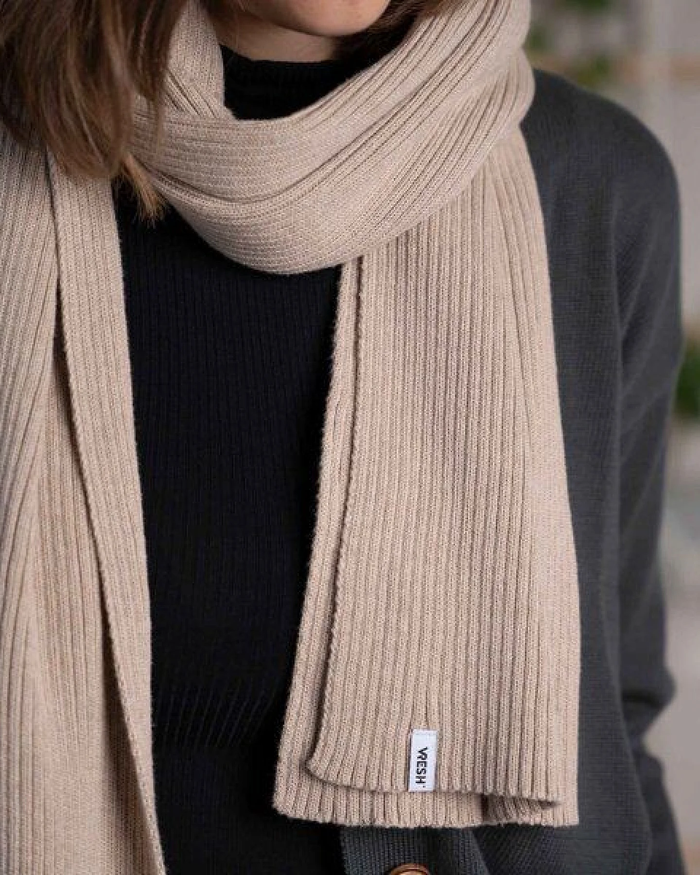 Vresh Clothing Vivi - Schal aus Biobaumwolle – Ansicht 4