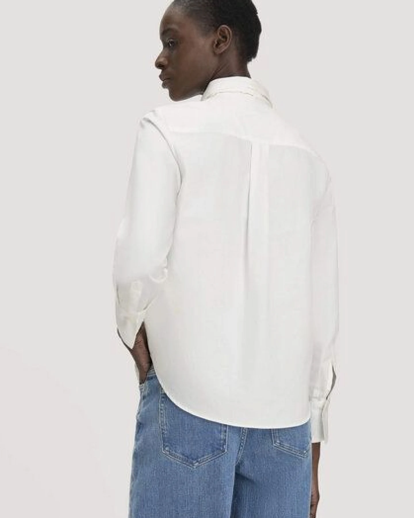hessnatur Bluse Relaxed aus reiner Bio-Baumwolle – Ansicht 2