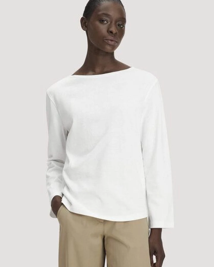Produktseite: hessnatur Heavy Jersey Longsleeve Relaxed aus reiner Bio-Baumwolle