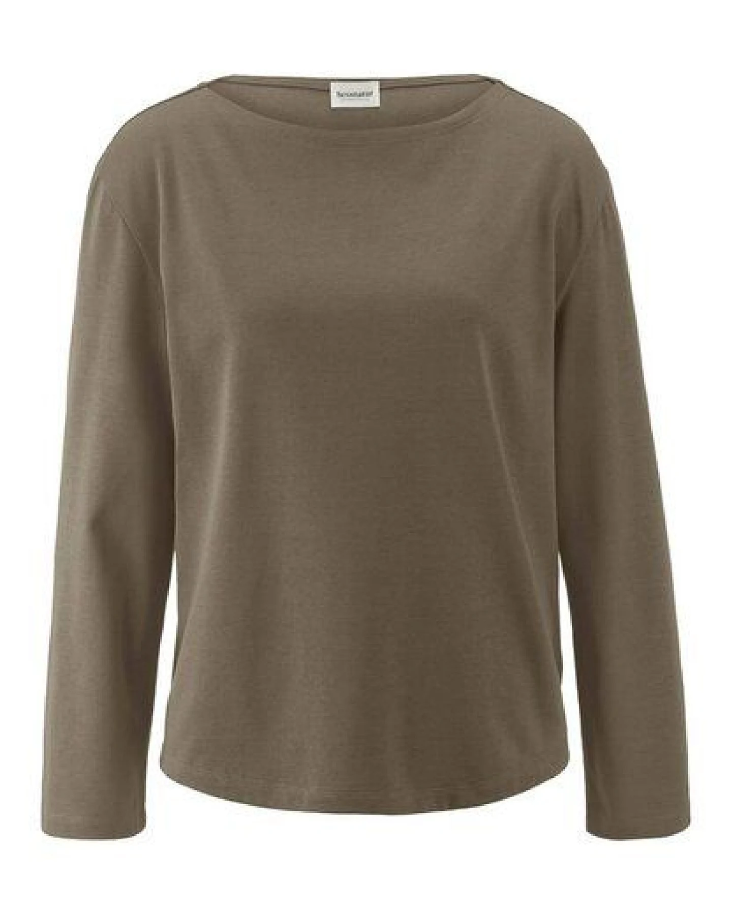hessnatur Heavy Jersey Longsleeve Relaxed aus reiner Bio-Baumwolle – Ansicht 3