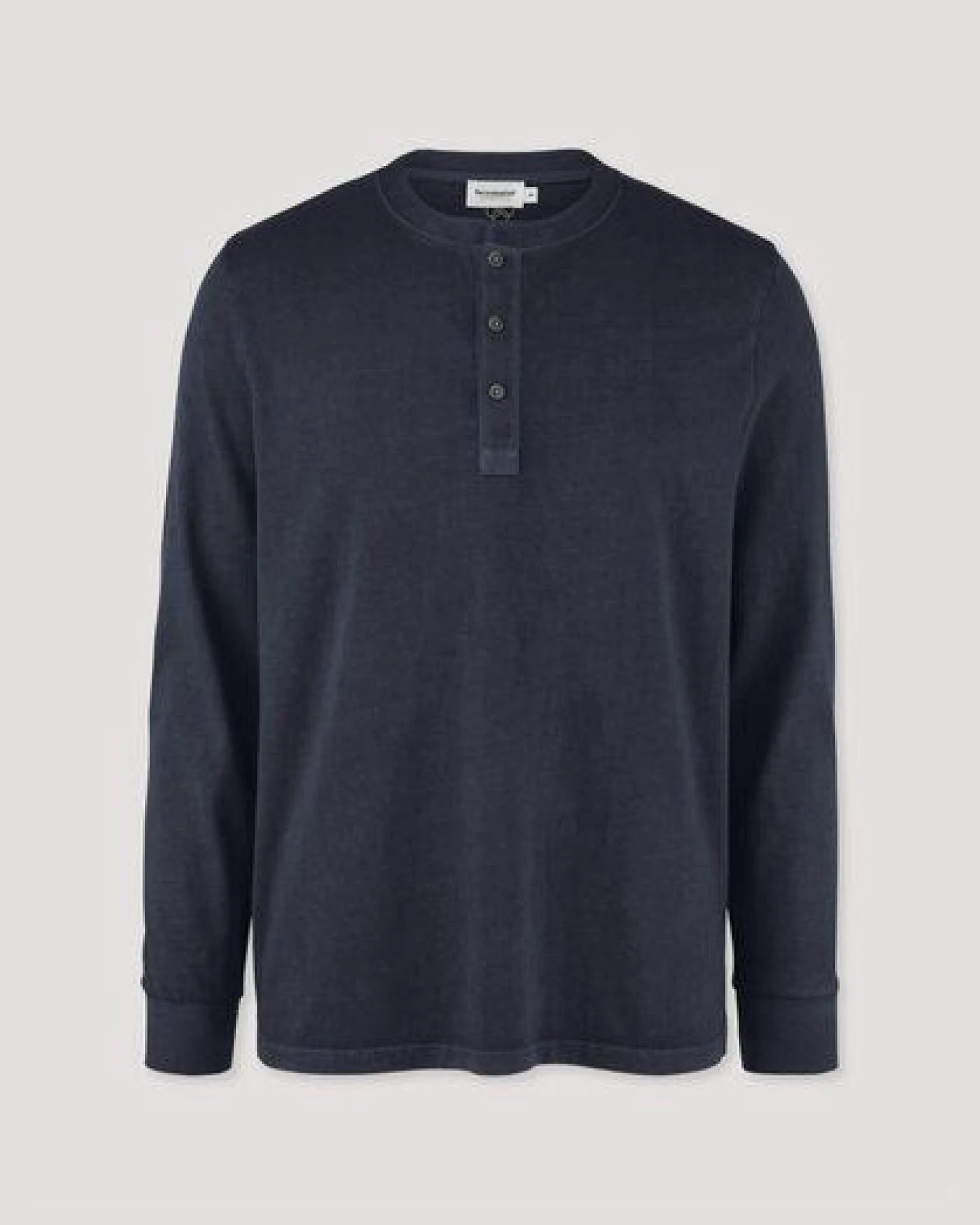 hessnatur Henley Longsleeve Relaxed aus reiner Bio-Baumwolle – Ansicht 4