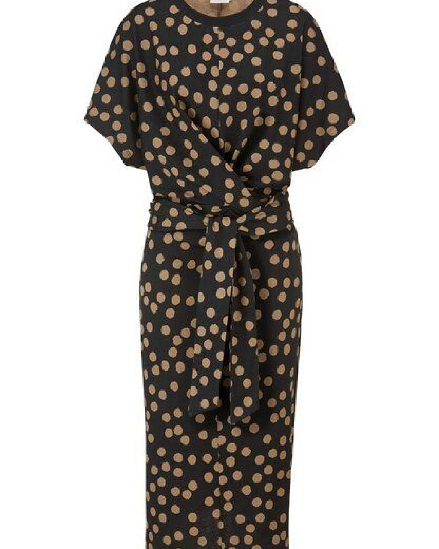 hessnatur Jersey Kleid Midi Oversize aus reiner Bio-Baumwolle – Ansicht 3