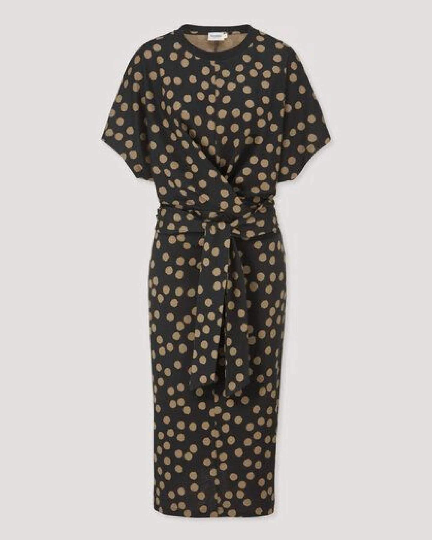 hessnatur Jersey Kleid Midi Oversize aus reiner Bio-Baumwolle – Ansicht 4
