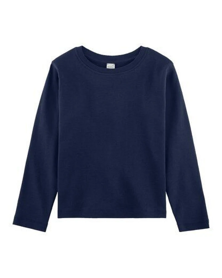 hessnatur Langarmshirt aus reiner Bio-Baumwolle