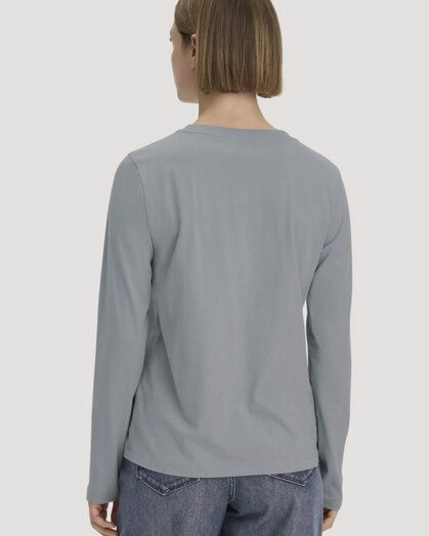 hessnatur Longsleeve Relaxed aus Regenerative Organic Cotton (ROC) – Ansicht 2