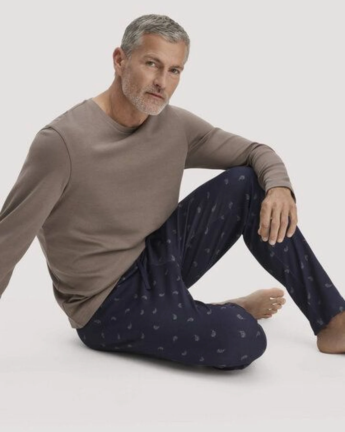 hessnatur Schlafhose PURE COTTON aus reiner Bio-Baumwolle – Ansicht 2