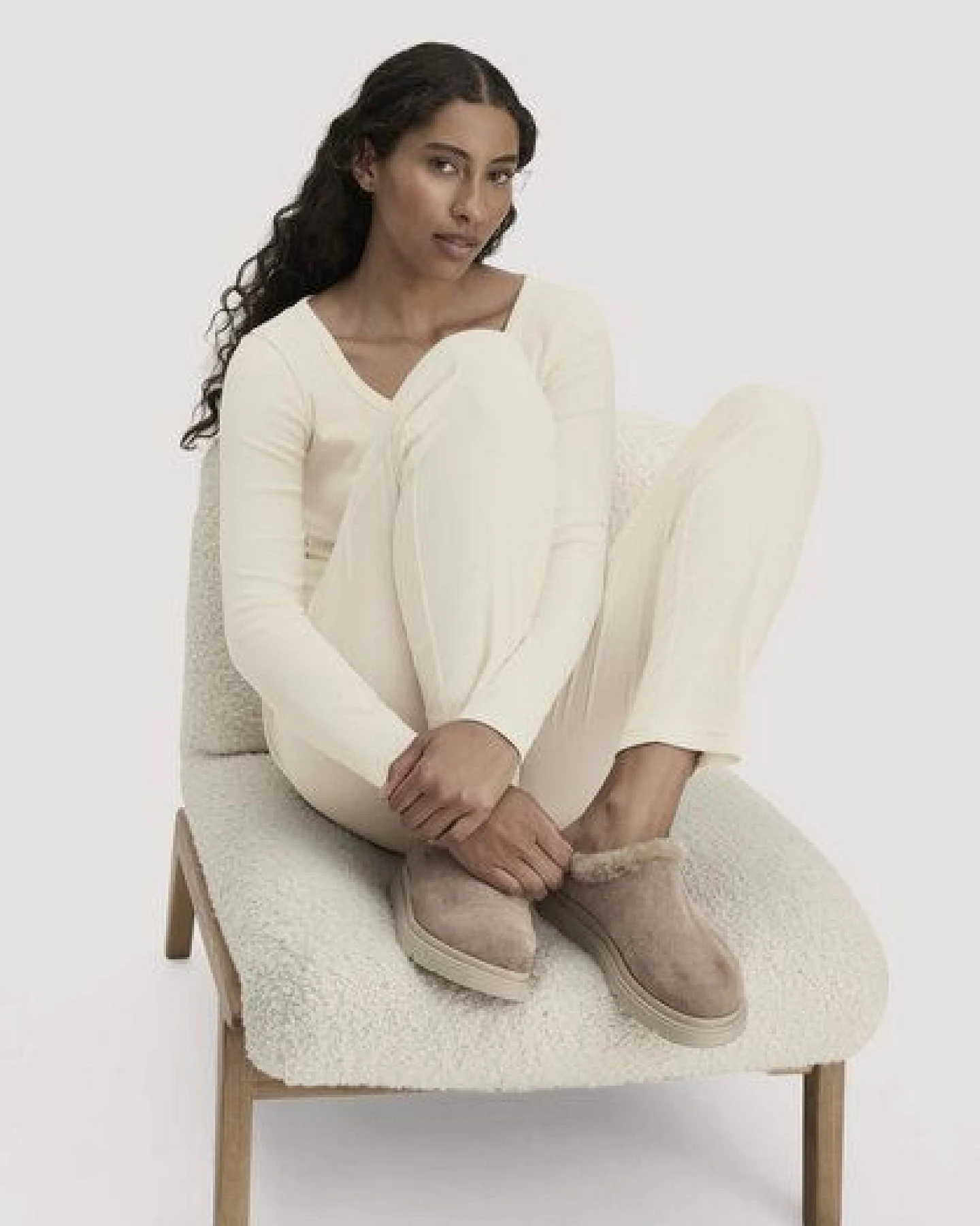 hessnatur Schlafhose PURE NATURE aus reiner Bio-Baumwolle – Ansicht 4