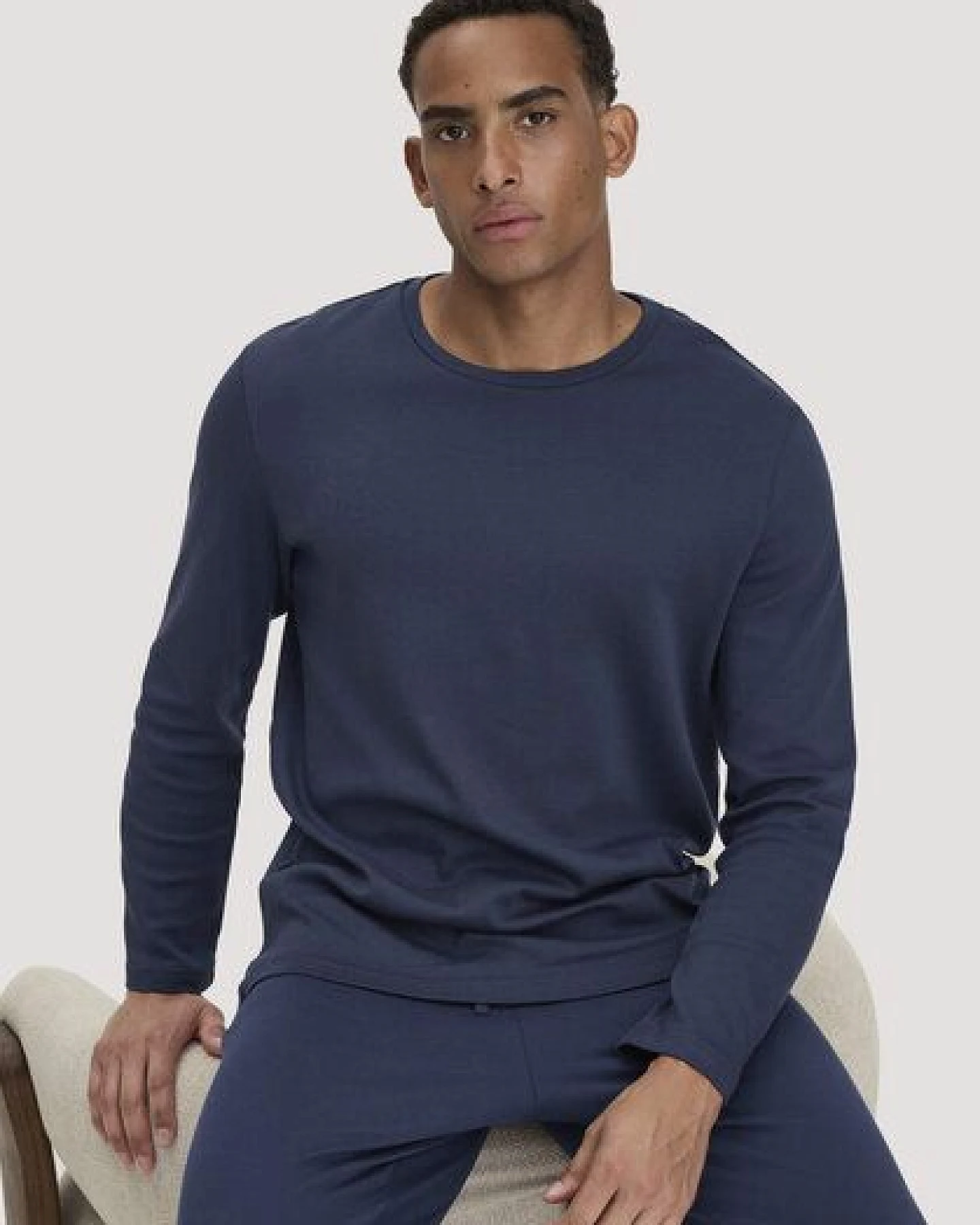hessnatur Schlafshirt PURE COTTON aus reiner Bio-Baumwolle – Ansicht 4