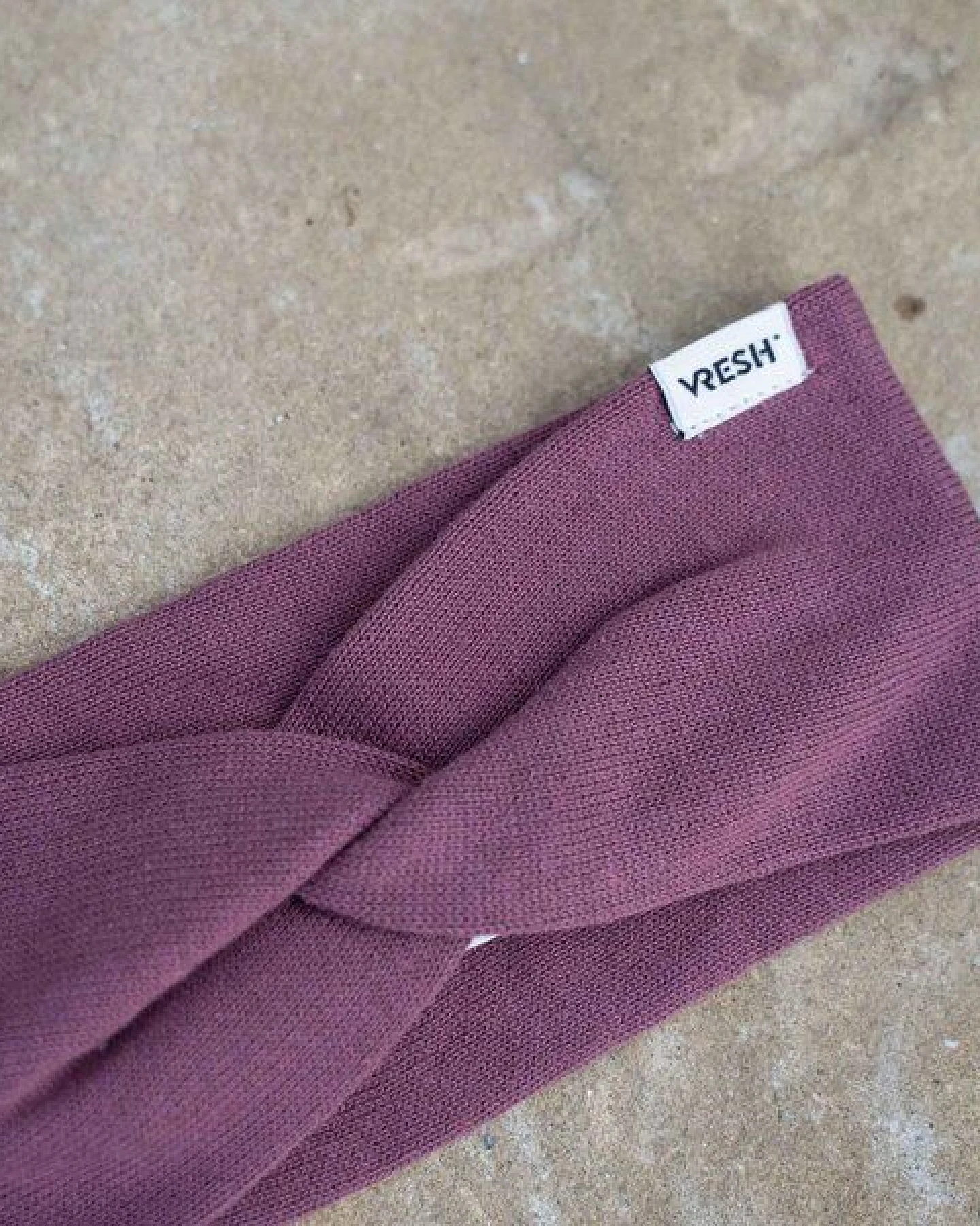 Vresh Clothing Avivi - Strick Stirnband aus Biobaumwolle – Ansicht 2