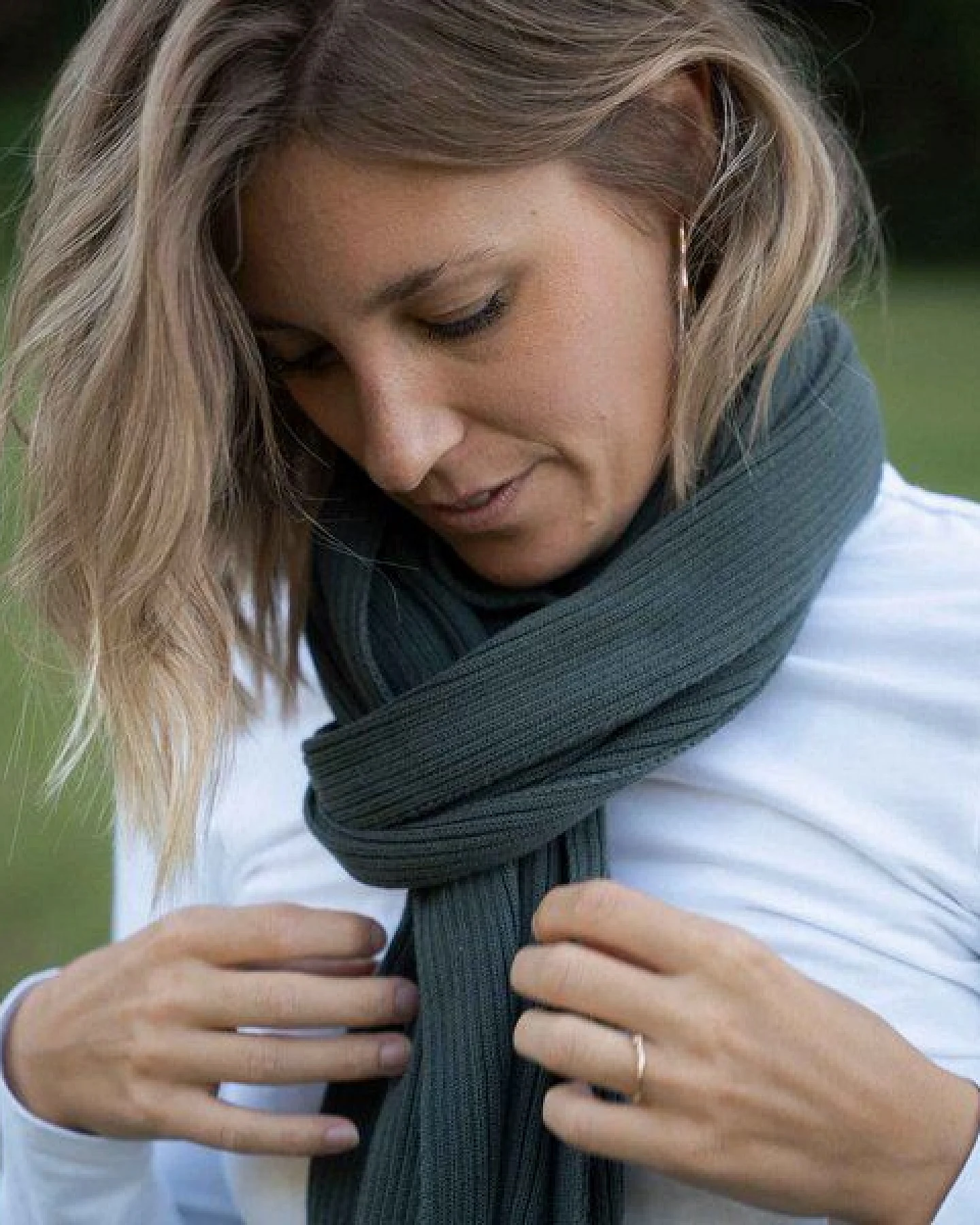 Vresh Clothing Vivi - Schal aus Biobaumwolle – Ansicht 3