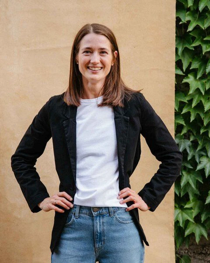 Vresh Clothing Vrieda - Blazer aus Biobaumwoll-Mix