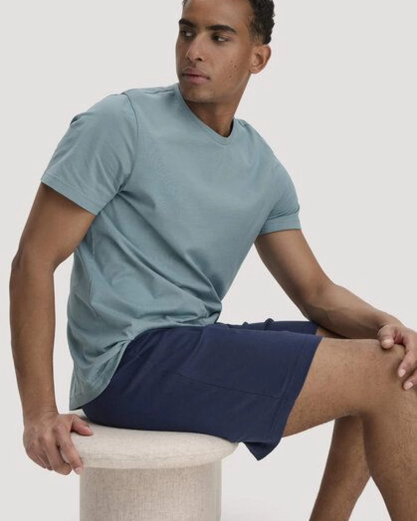hessnatur Schlafshorts PURE COTTON aus reiner Bio-Baumwolle – Ansicht 4