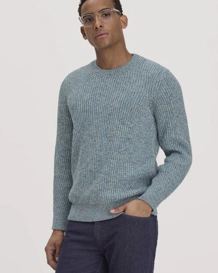 hessnatur Strickpullover Regular aus reiner Bio-Baumwolle