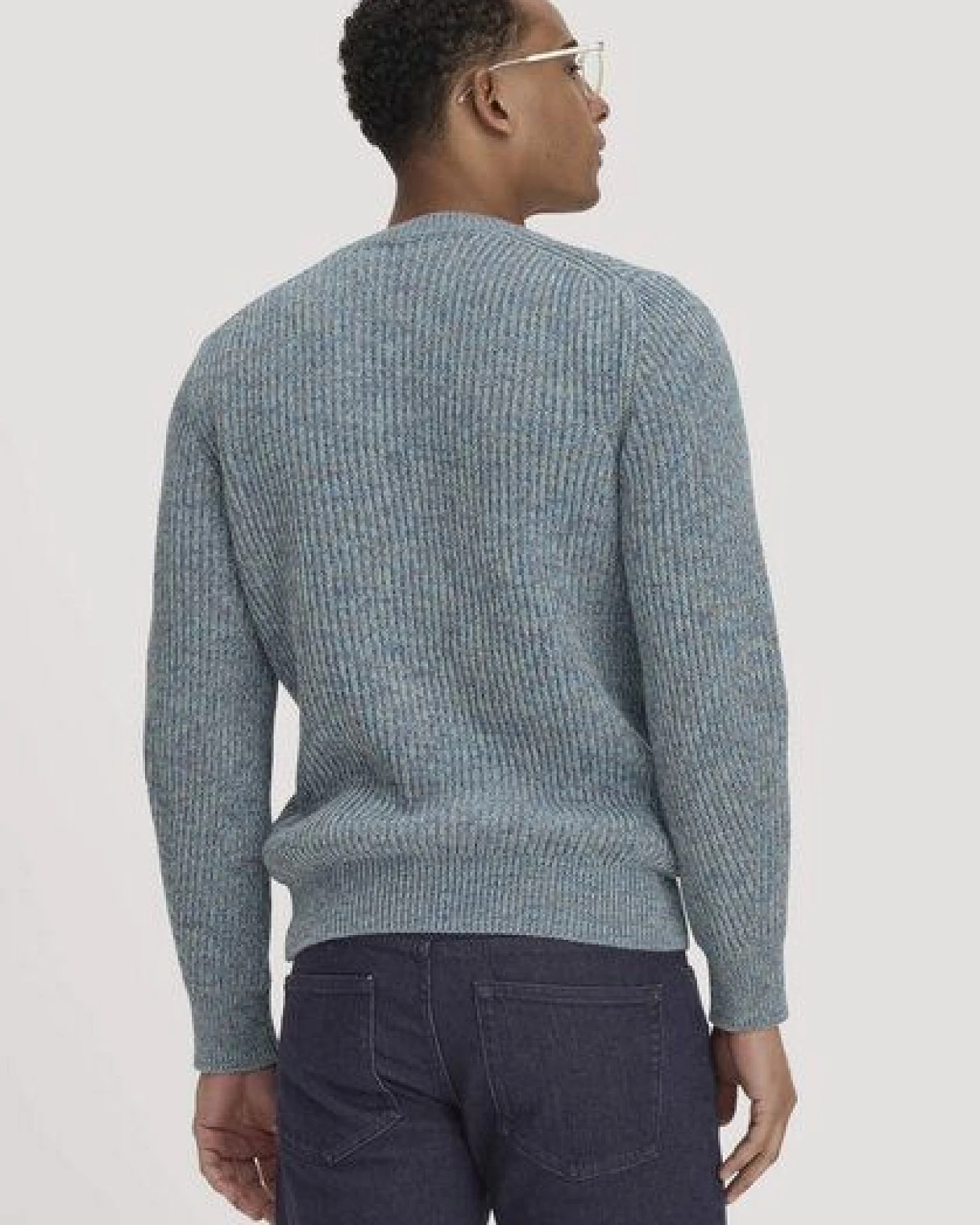 hessnatur Strickpullover Regular aus reiner Bio-Baumwolle – Ansicht 2