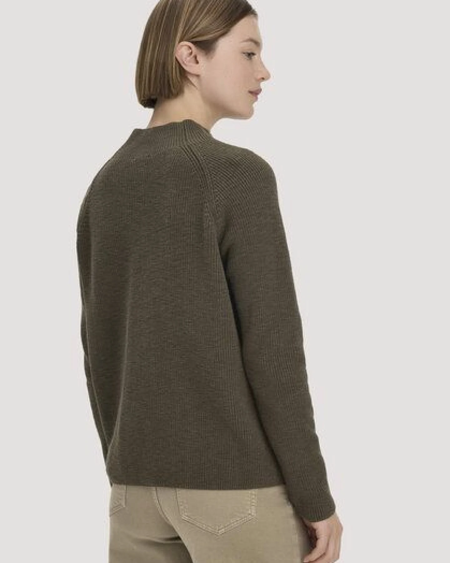 hessnatur Strickpullover Relaxed aus reiner Bio-Baumwolle – Ansicht 2