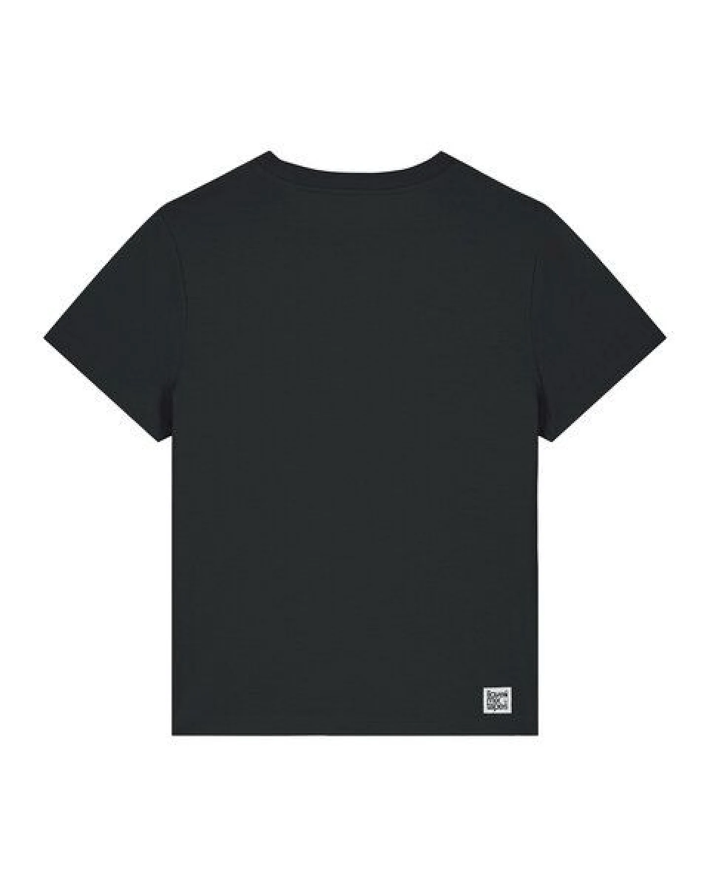 ilovemixtapes NO SMALL TALK Damen T-Shirt mit kleinem Brustprint und Rückendruck – Ansicht 3