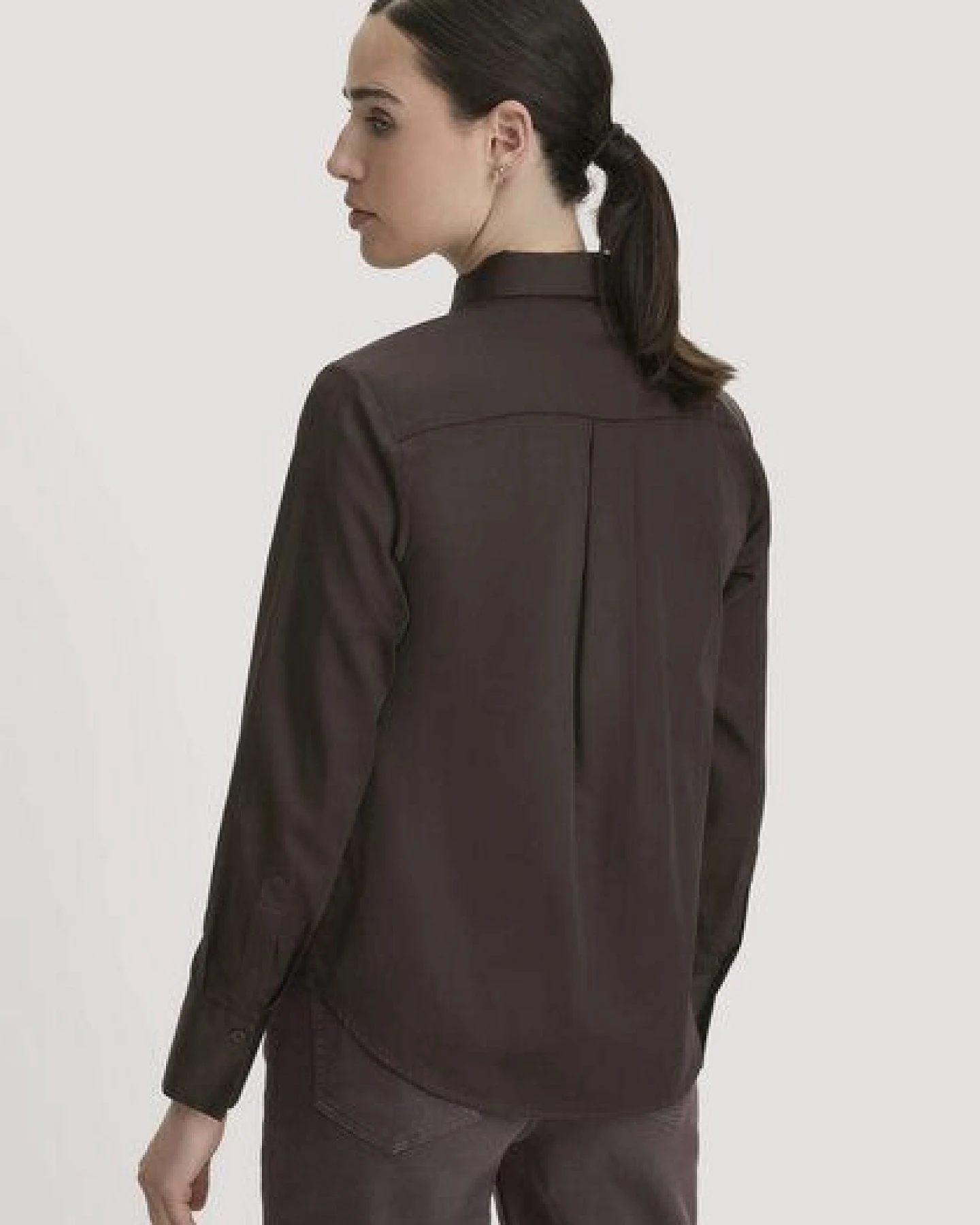 hessnatur Bluse Relaxed aus reiner Bio-Baumwolle – Ansicht 2