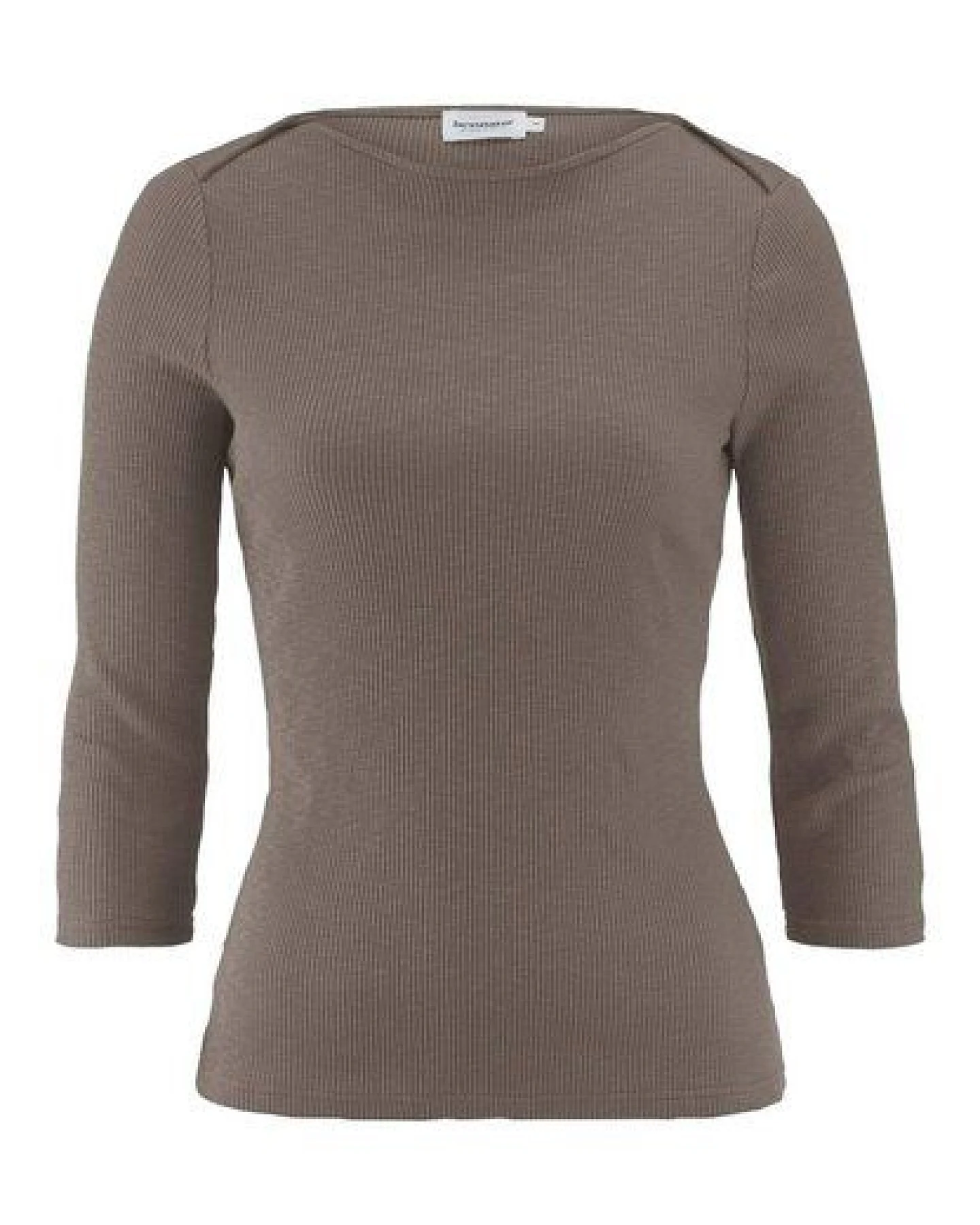 hessnatur Boatneck Shirt Slim aus Bio-Baumwolle – Ansicht 3