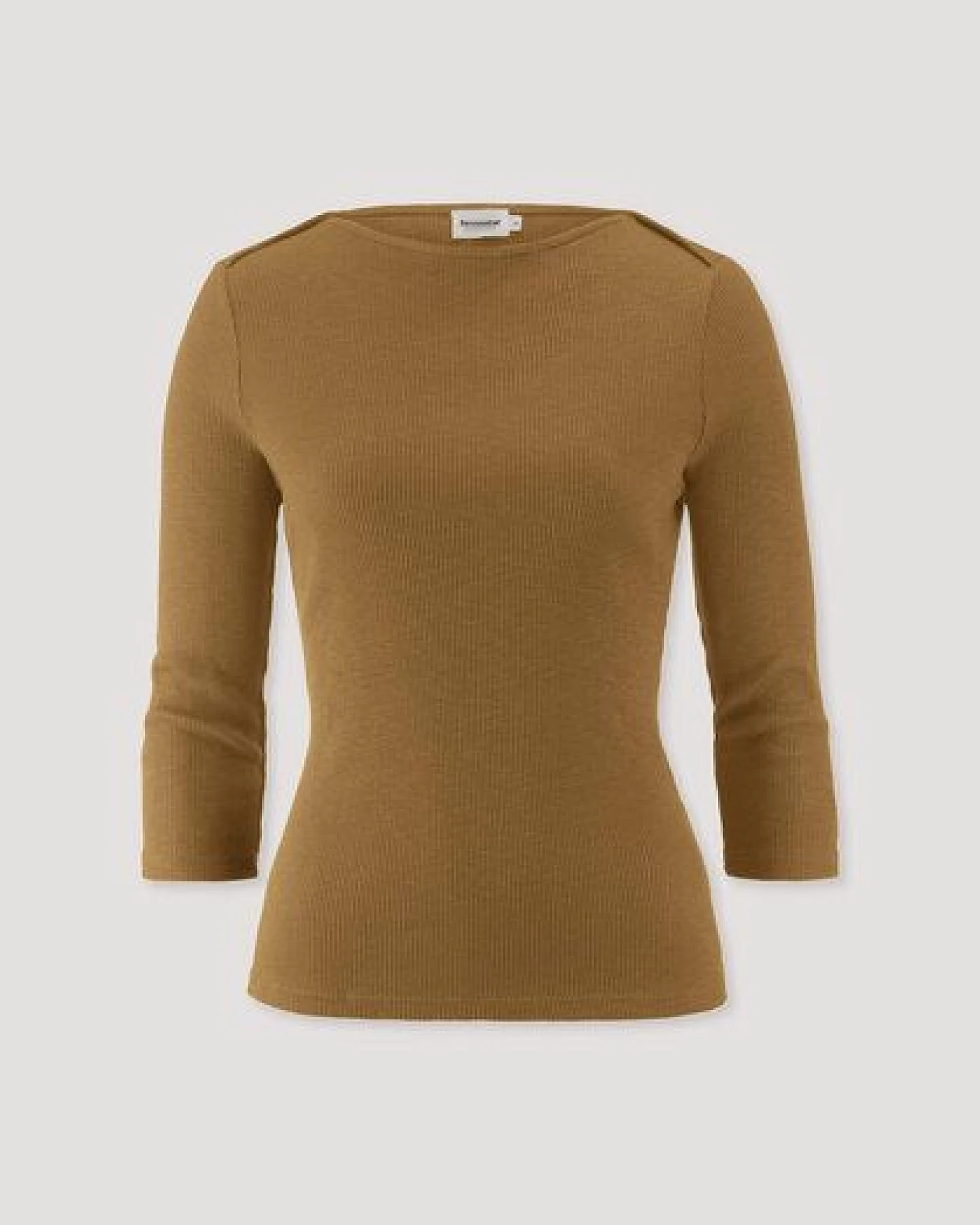 hessnatur Boatneck Shirt Slim aus Bio-Baumwolle – Ansicht 4