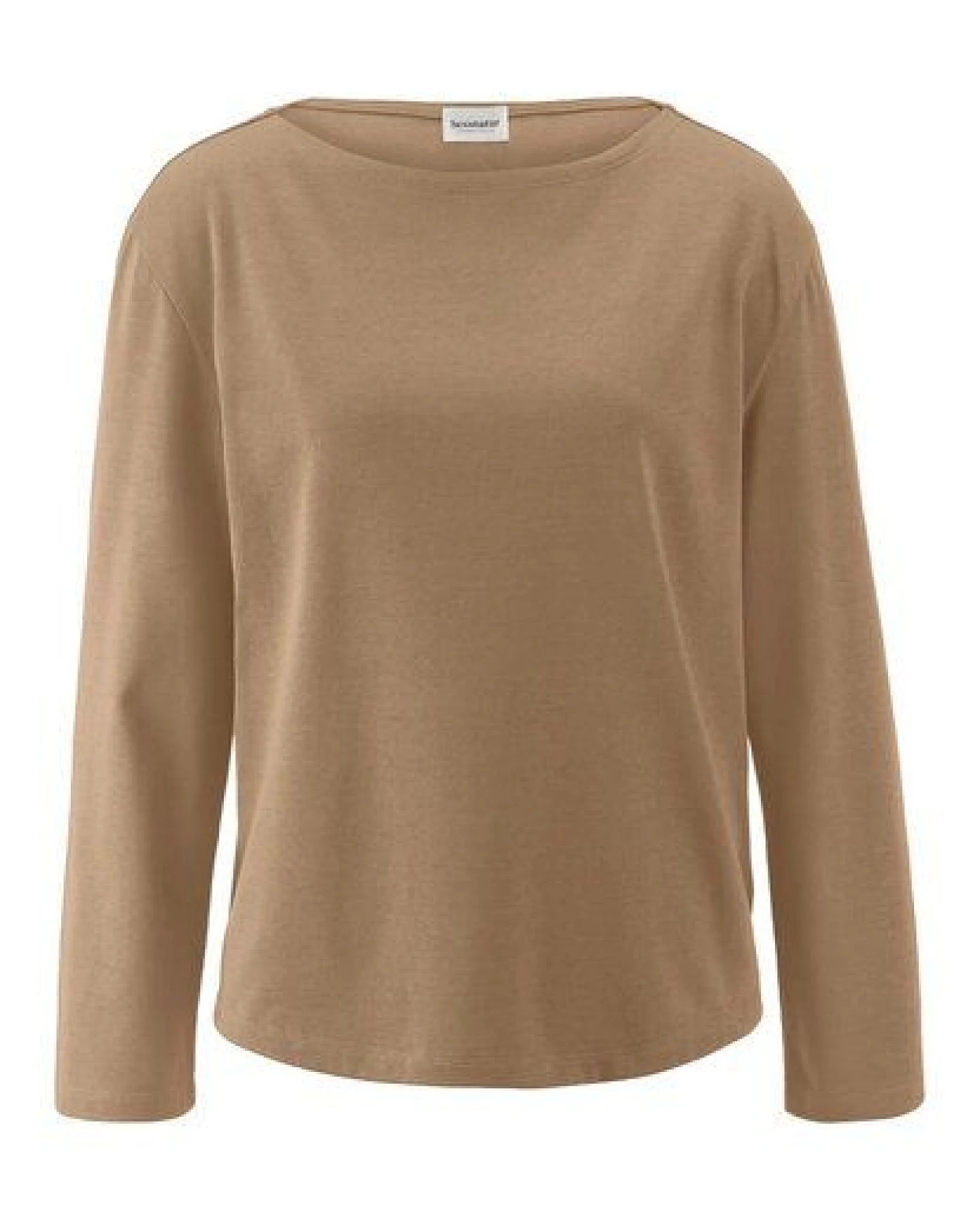 hessnatur Heavy Jersey Longsleeve Relaxed aus reiner Bio-Baumwolle – Ansicht 3