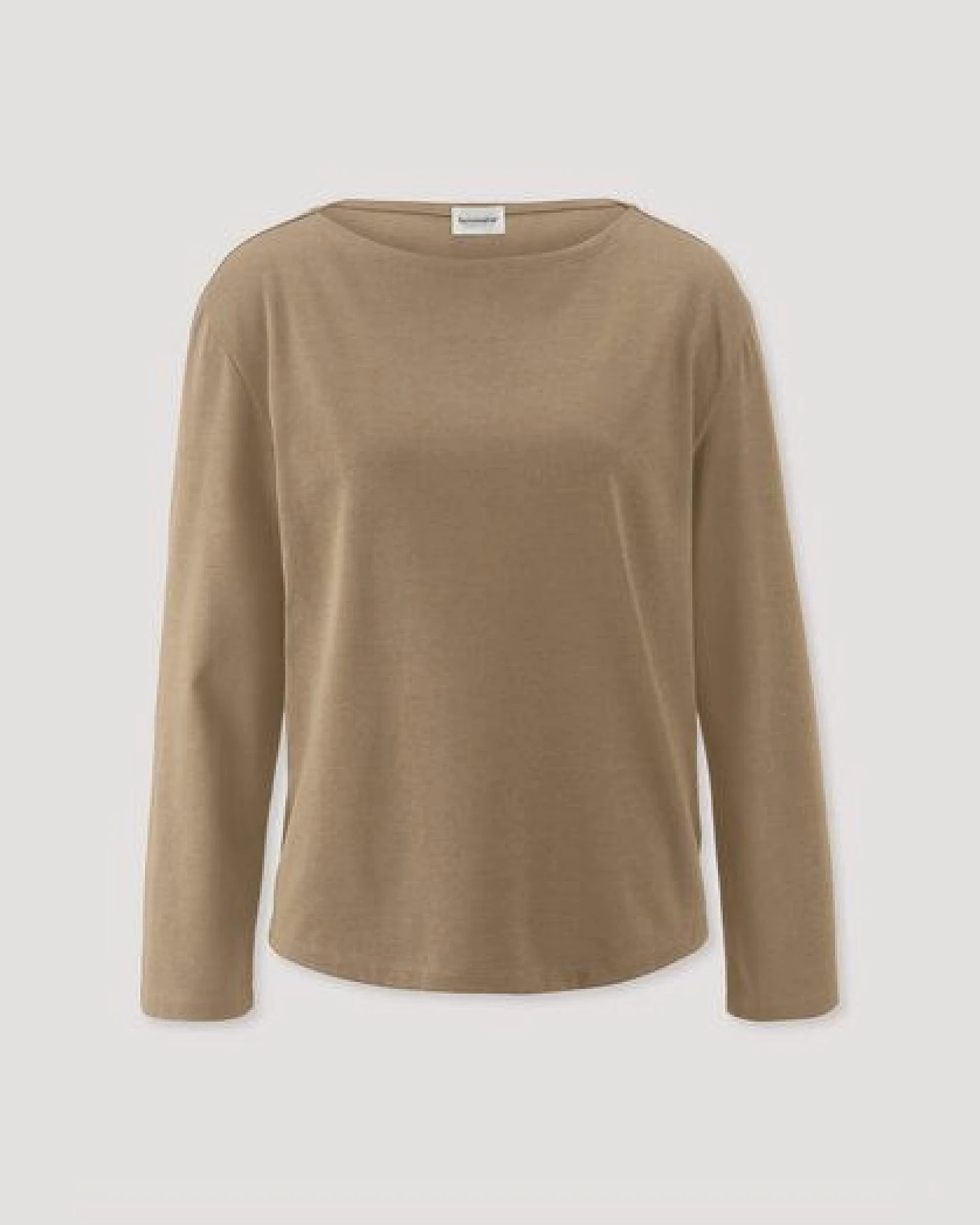 hessnatur Heavy Jersey Longsleeve Relaxed aus reiner Bio-Baumwolle – Ansicht 4