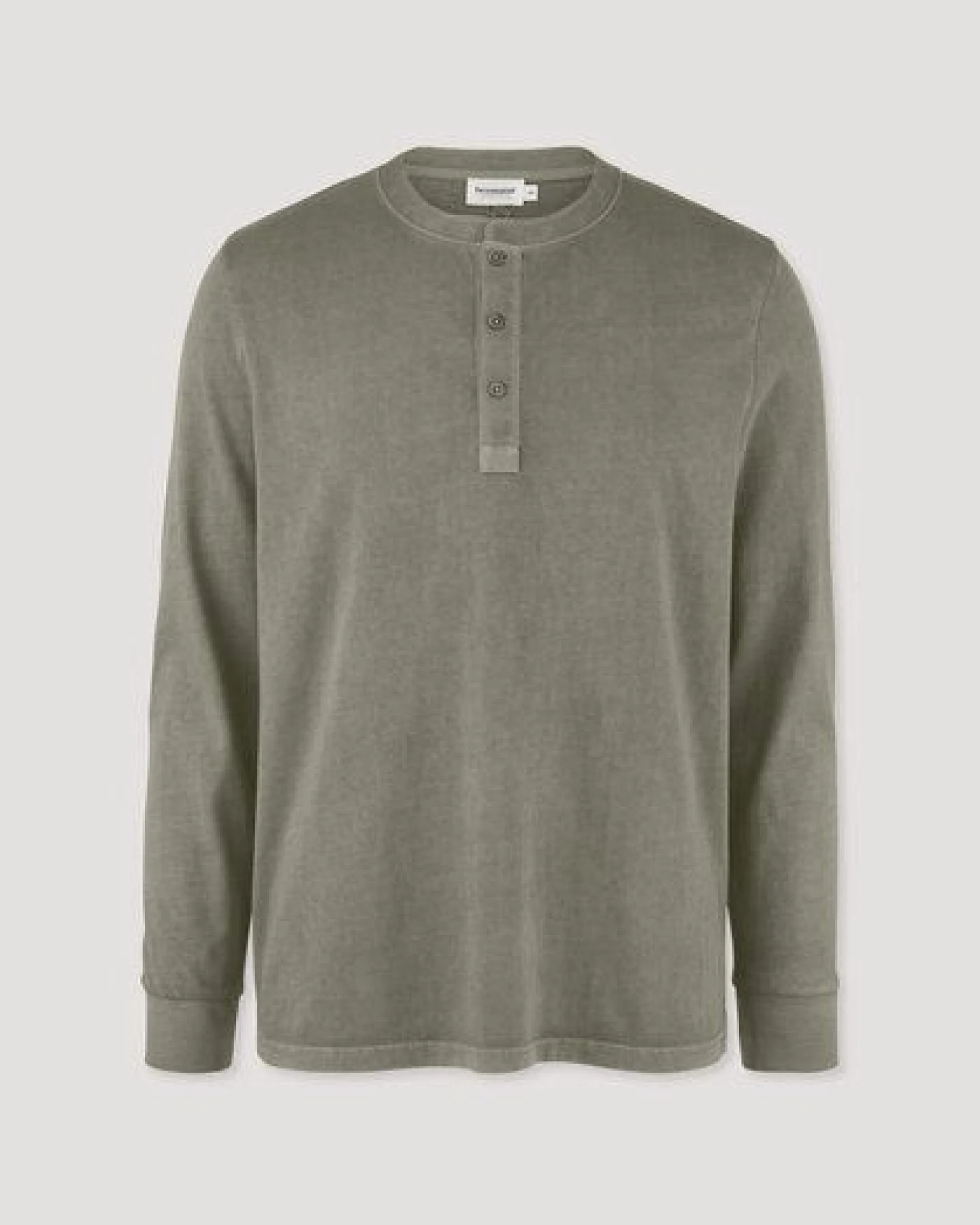hessnatur Henley Longsleeve Relaxed aus reiner Bio-Baumwolle – Ansicht 4