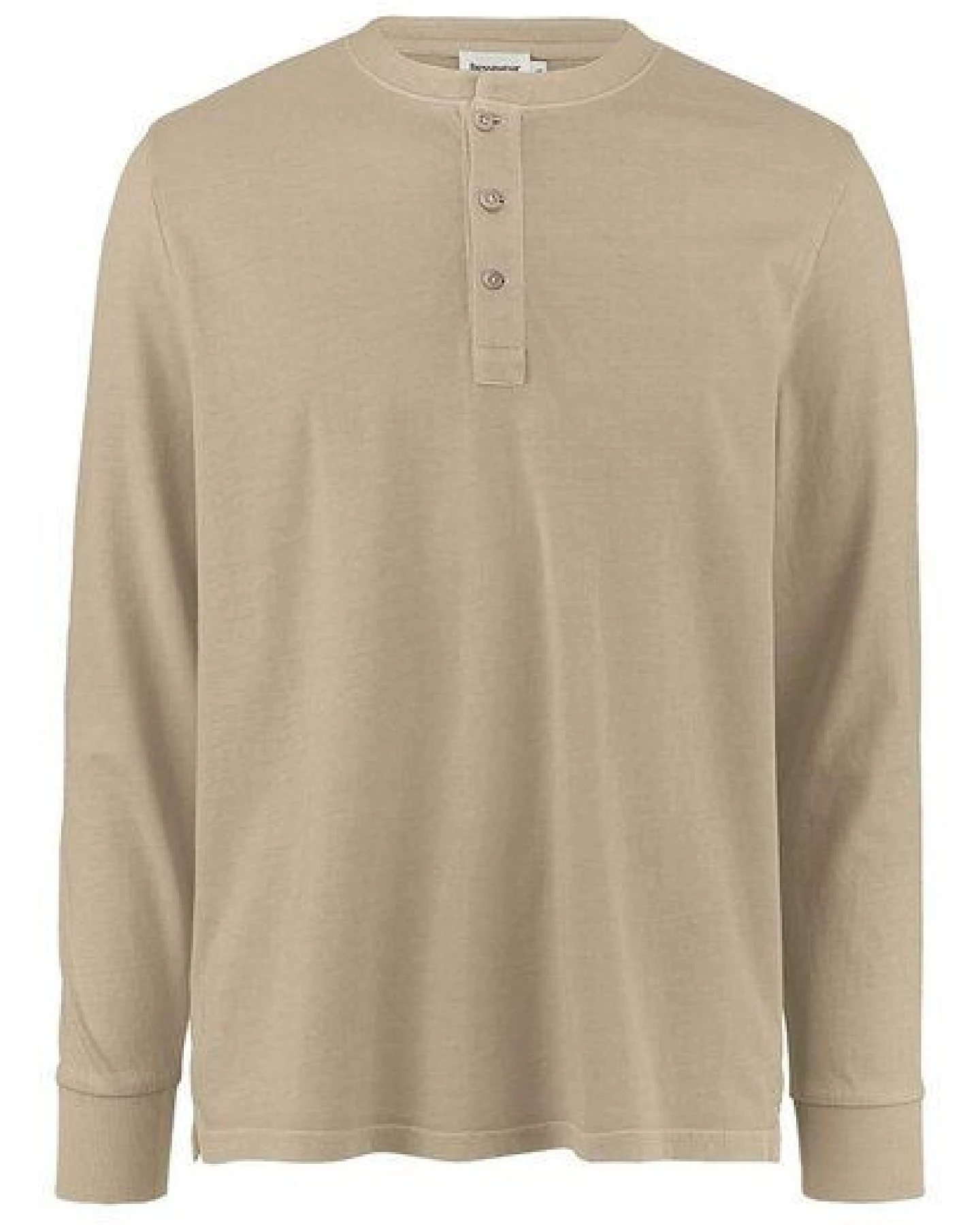 hessnatur Henley Longsleeve Relaxed aus reiner Bio-Baumwolle – Ansicht 3